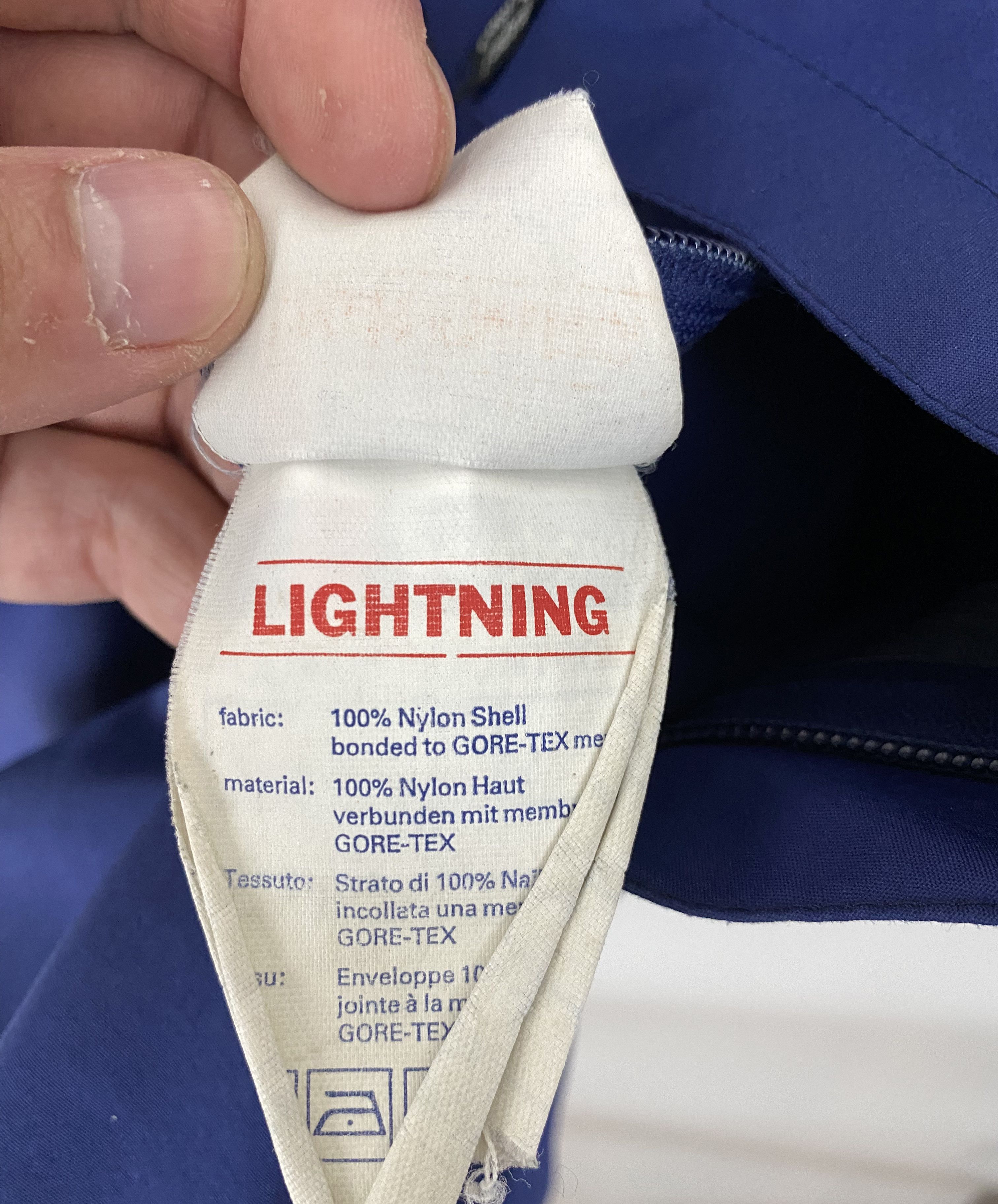 Berghaus Vintage Berghaus Lightning Gore-Tex Jacket Made Gr.Britain Size US L / EU 52-54 / 3 - 10 Thumbnail
