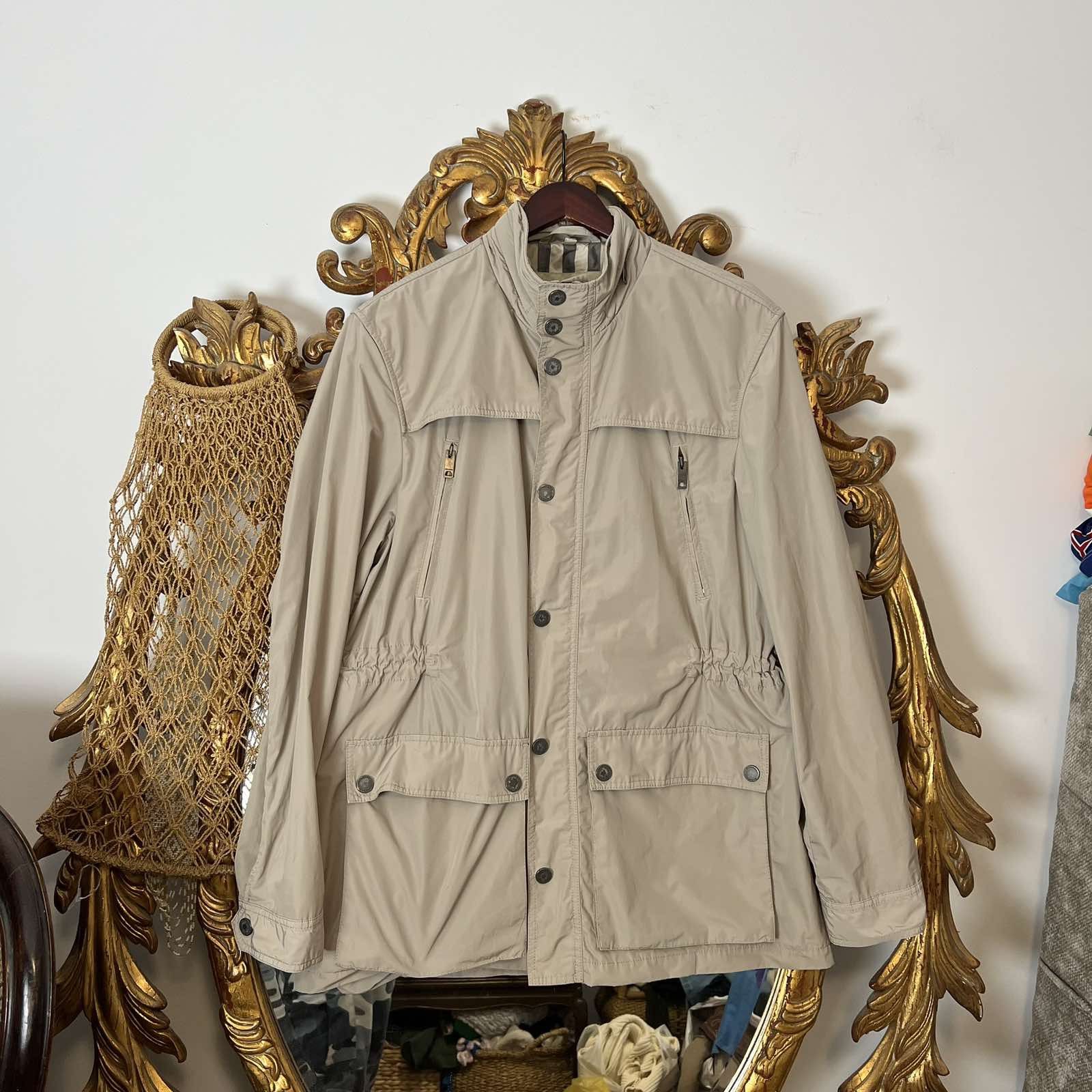Burberry Navy Trench Coat Old Money Old Money Sz XXL