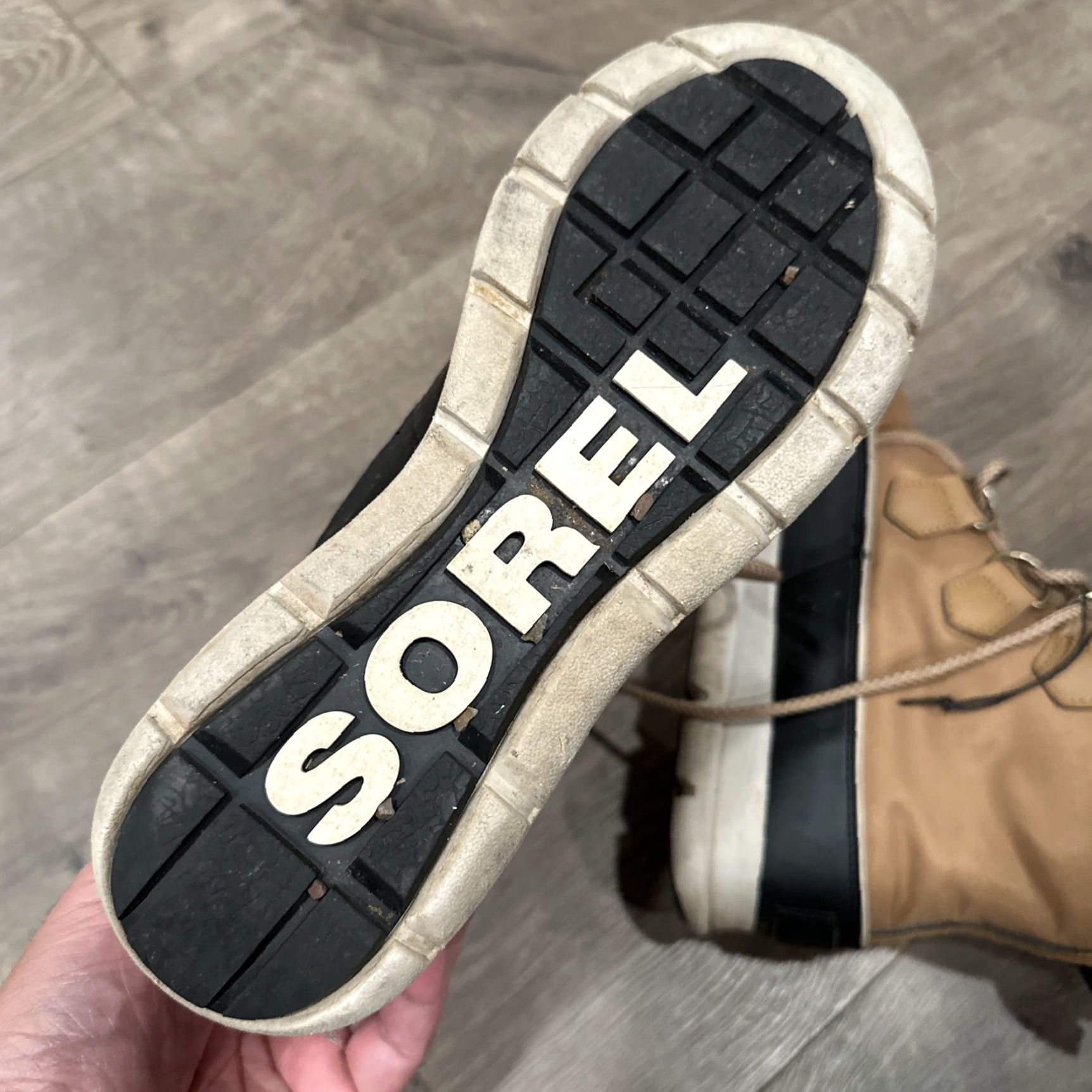 SOREL Sorel Explorer Carnival Waterproof Boots Beige Women's Size 9.5 Ankle Outdoor Size US 9.5 / IT 39.5 - 7 Thumbnail