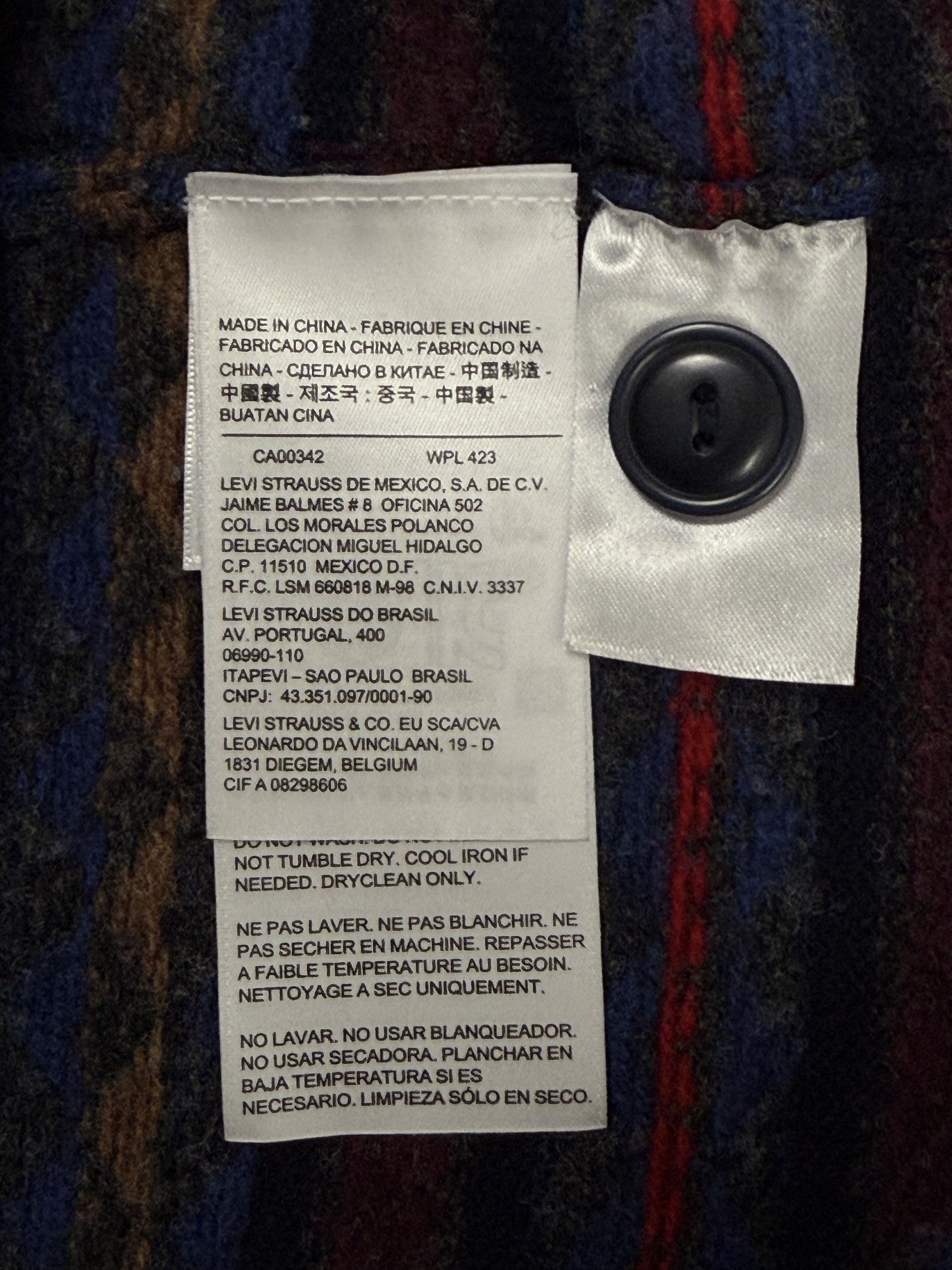 Levi's Levi Strauss Cardigan Avant Garde 100% Wool Kardigan Size US L / EU 52-54 / 3 - 6 Thumbnail