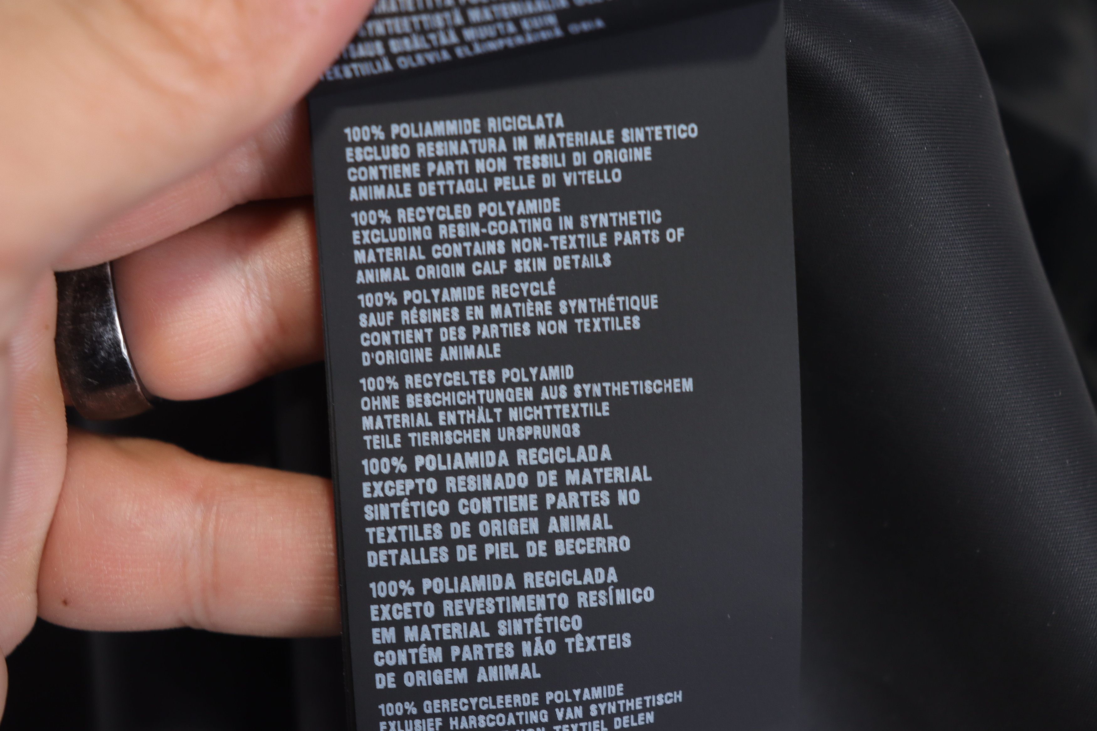 Prada o1rshd Re Nylon Triangle Logo Re-Nylon Blouson in Black Size US S / EU 44-46 / 1 - 8 Thumbnail