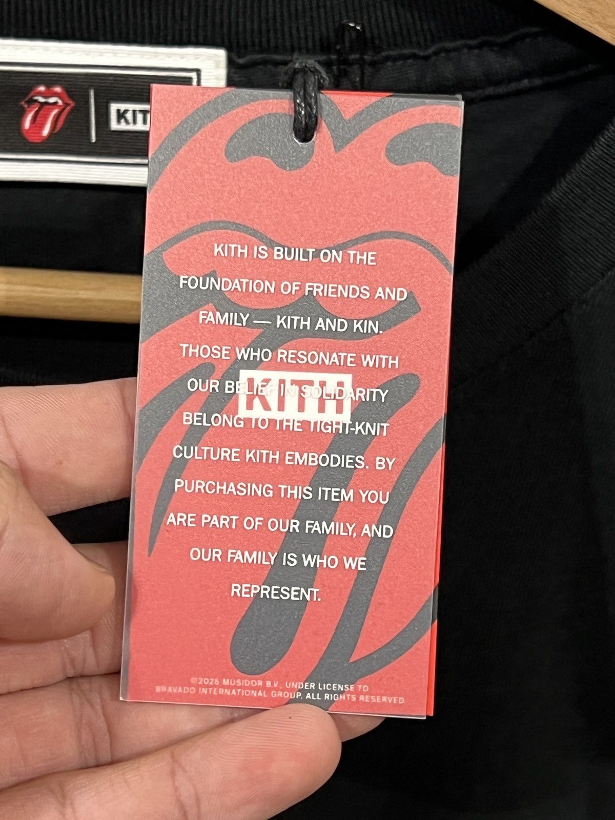 Kith Kith The Rolling Stone Poster Black Tee Size US XL / EU 56 / 4 - 4 Thumbnail