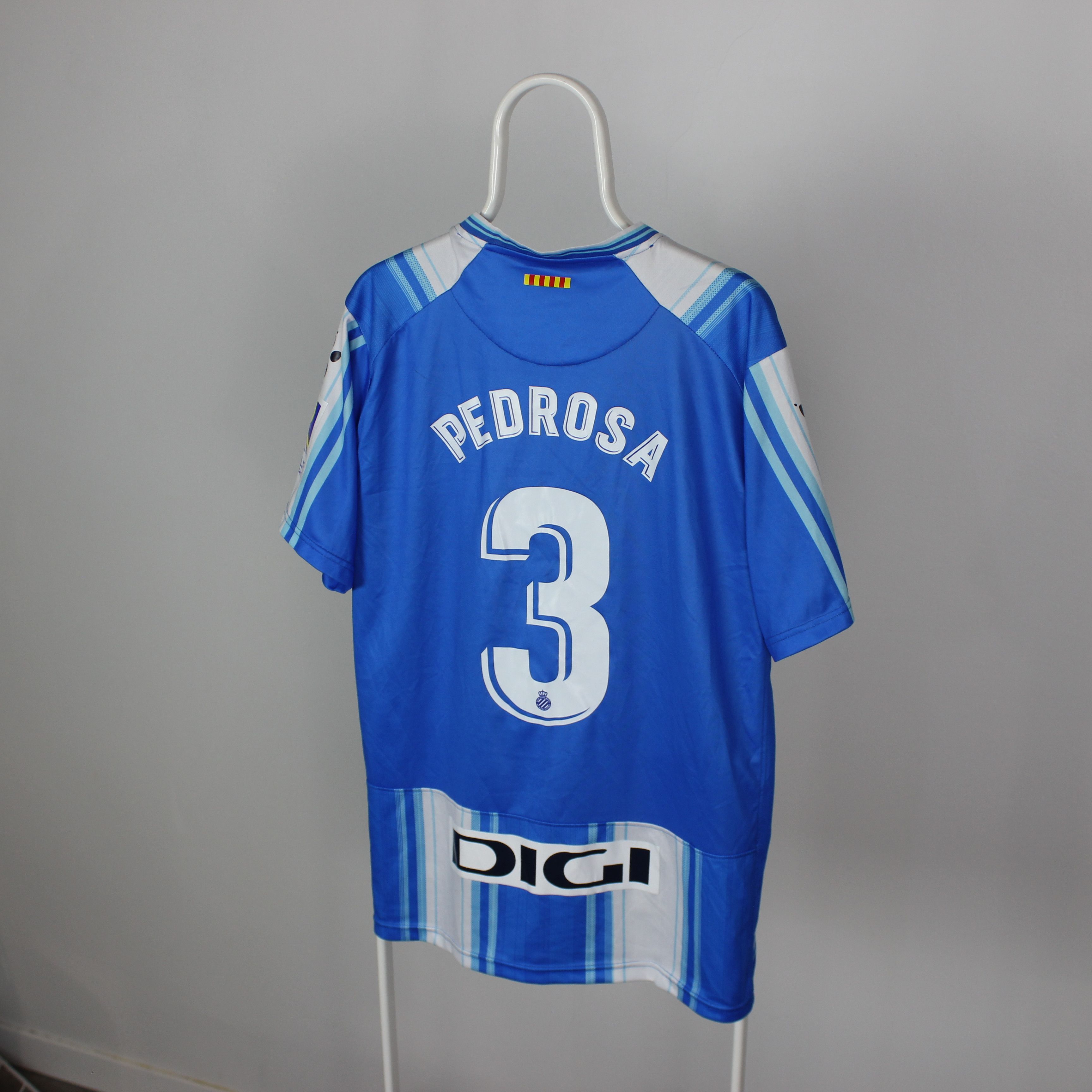 Other Kelme Adria Giner Pedrosa jersey fussbol XL blue Size US XL / EU 56 / 4 - 1 Thumbnail