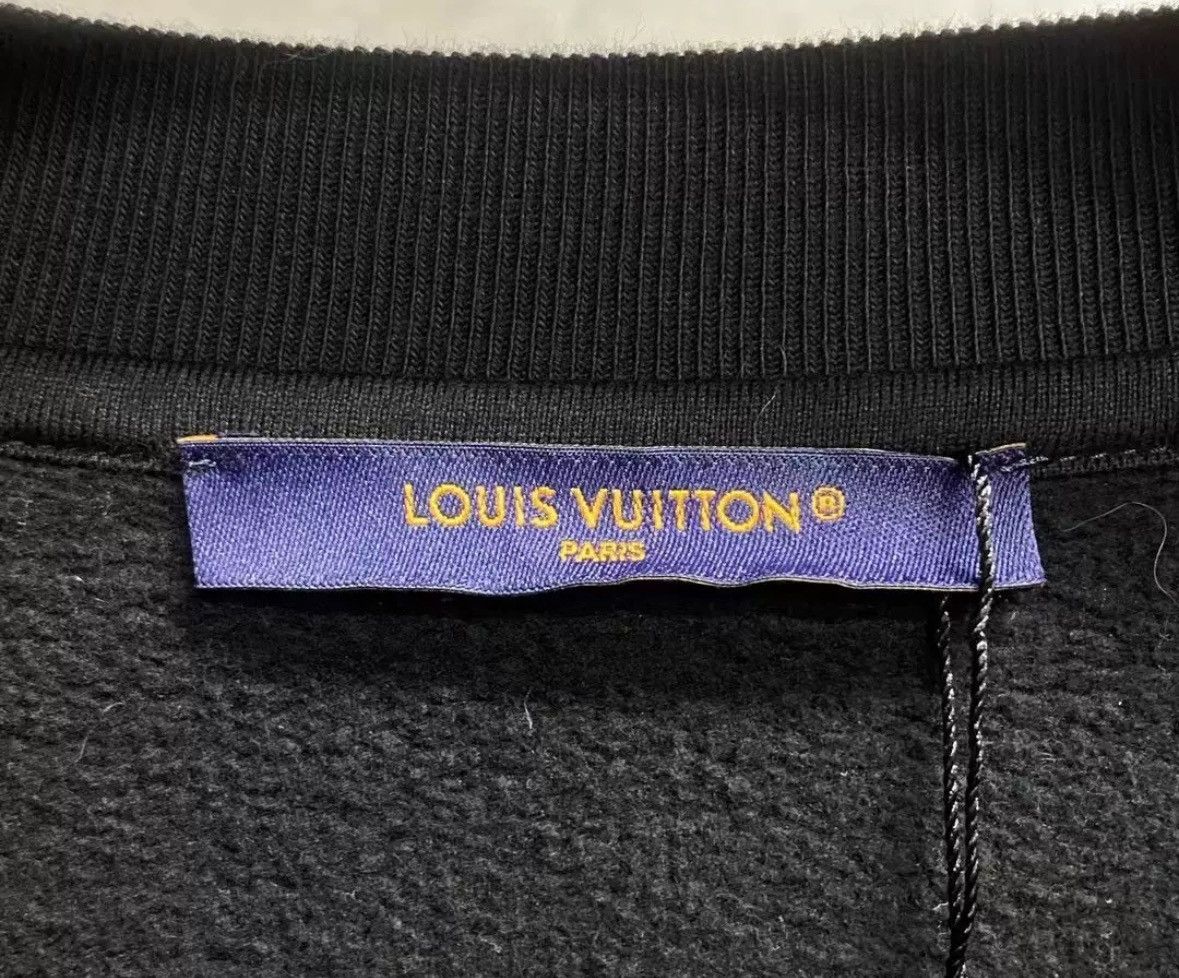 Louis Vuitton Louis Vuitton's latest black gradient full print logo hoodie Size US XXL / EU 58 / 5 - 3 Thumbnail