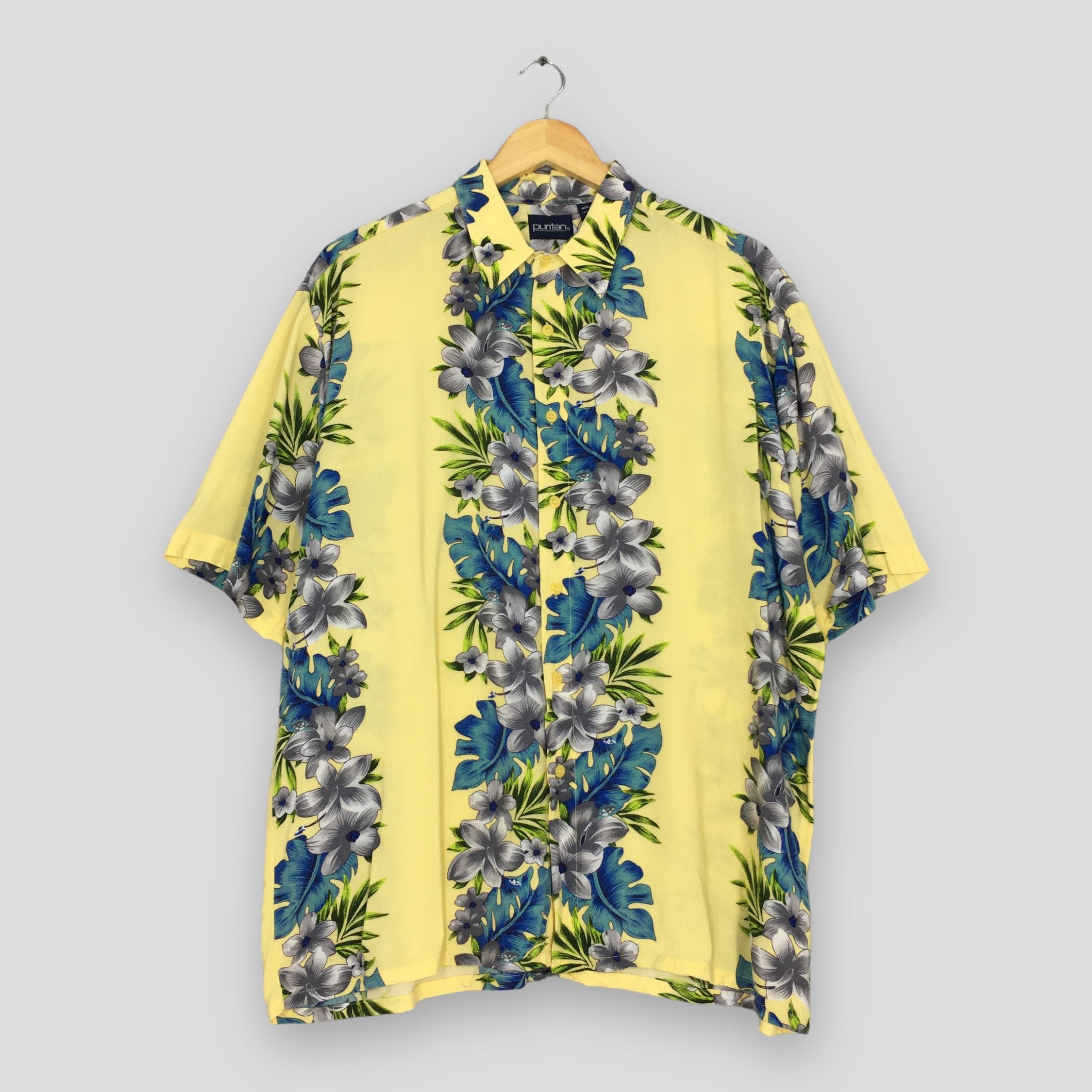Puritan Vintage Puritan Aloha Hawaiian Rayon Shirt Large Size US L / EU 52-54 / 3 - 1 Thumbnail