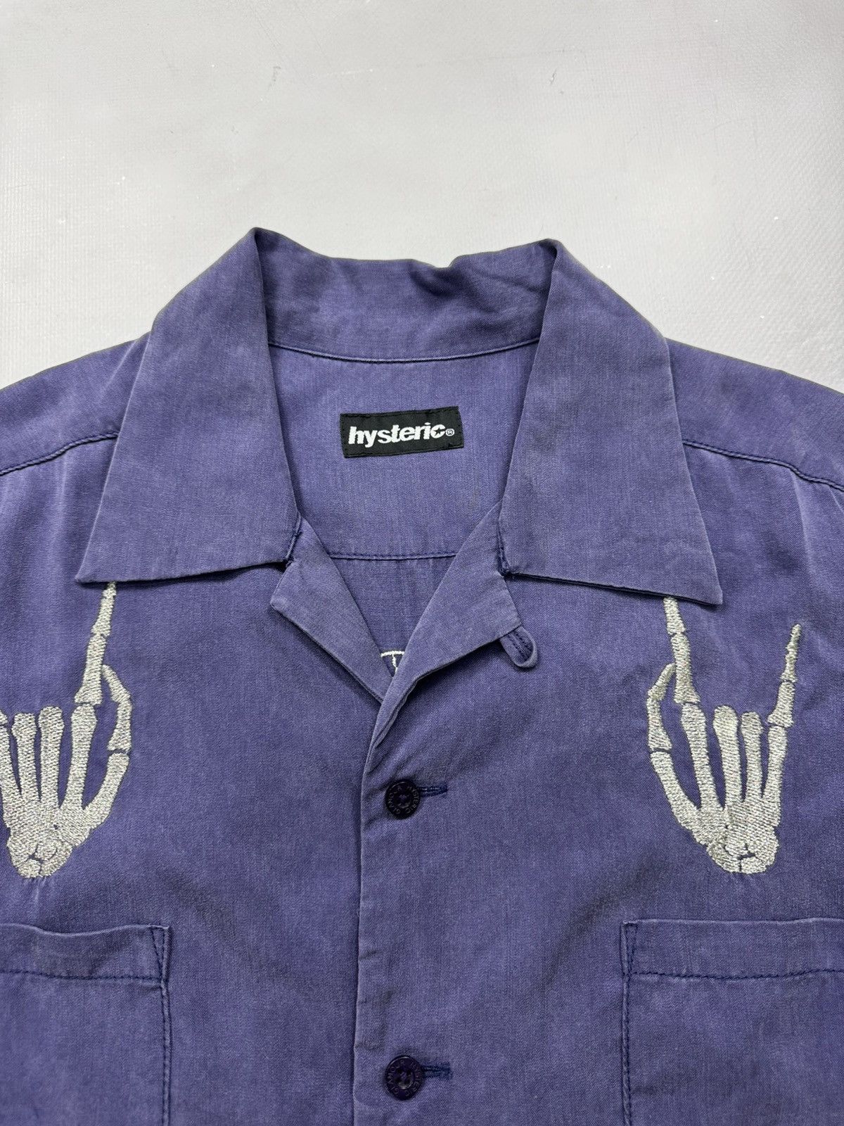 Hysteric Glamour Hysteric Glamour Skull Girl Shirt(Purple/M) Size US M / EU 48-50 / 2 - 6 Thumbnail