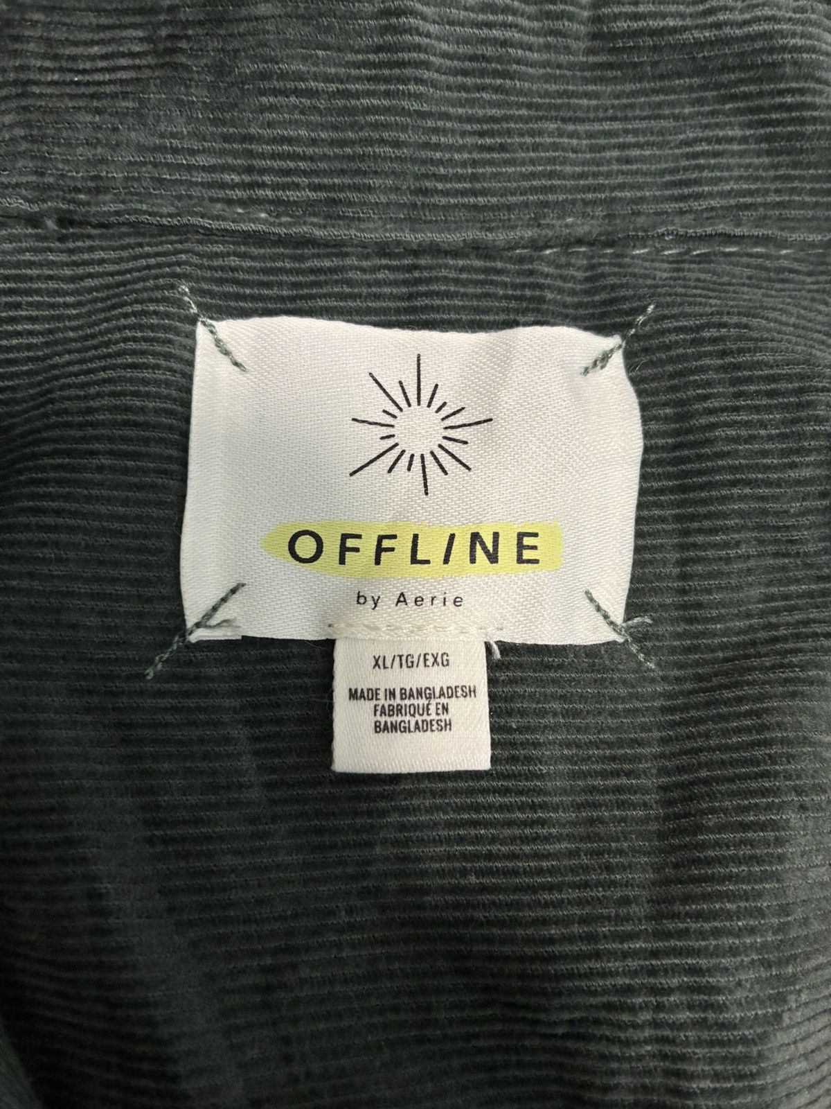 Other Offline by Aerie Corduroy Zip Jacket (XL) Size US XL / EU 56 / 4 - 8 Thumbnail