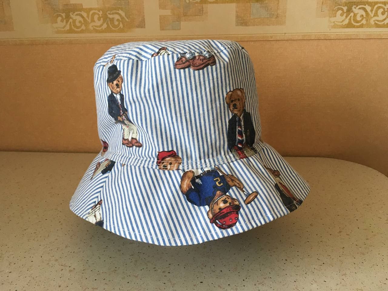 Palace × Polo Ralph Lauren Ralph Lauren Polo Bear Bucket Hat Polo Sport Kith Palace Size ONE SIZE - 2 Thumbnail