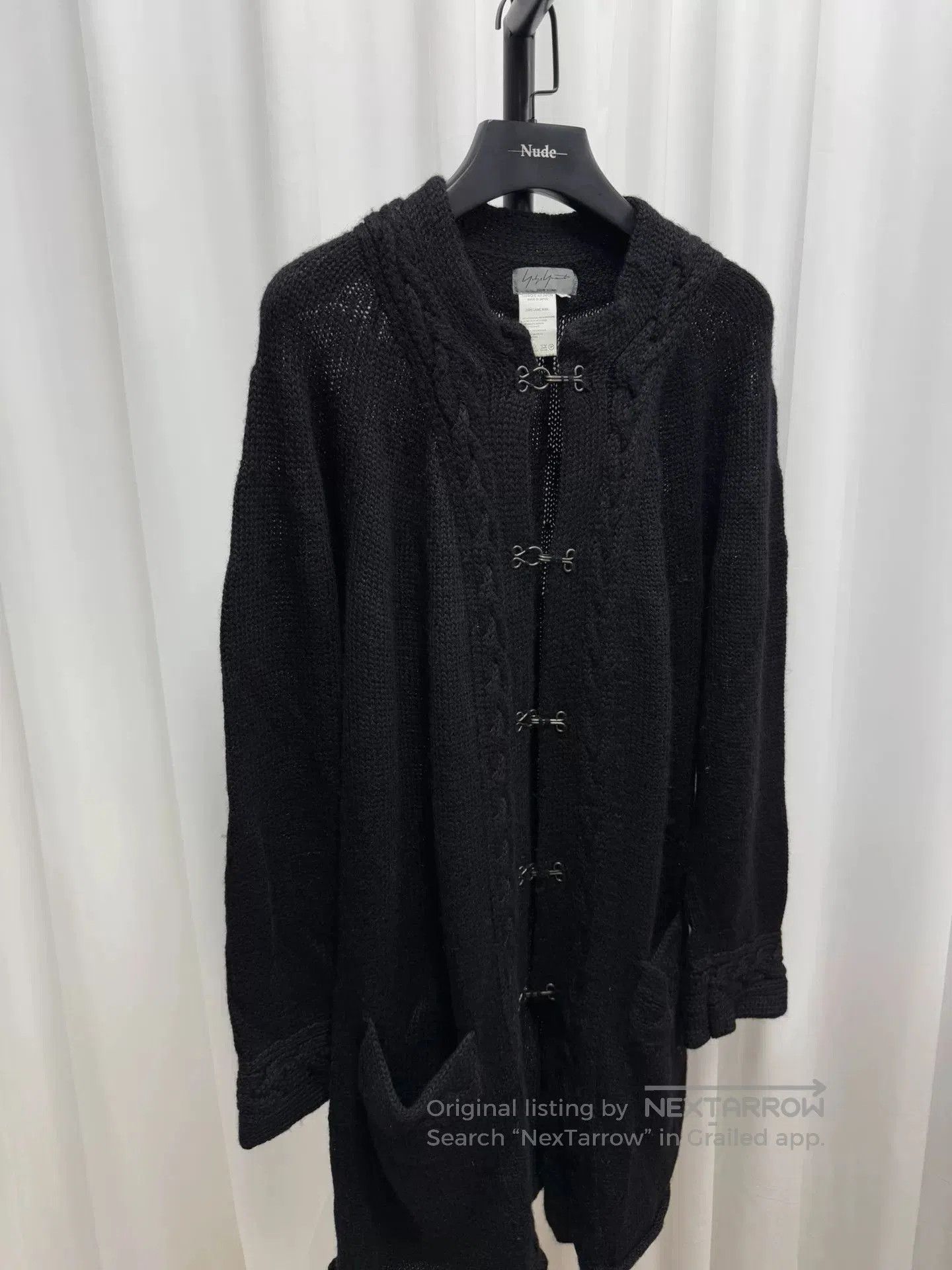 Yohji Yamamoto Yohji Yamamoto Pour Homme Sweater Coat M. Size US M / EU 48-50 / 2 - 2 Thumbnail