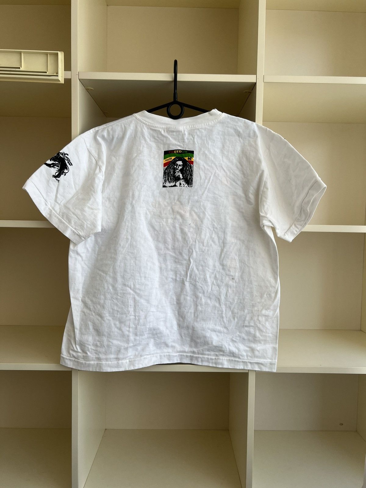 Vintage Vintage Bob Marley Jamaican Style T-Shirt Rare Rasta Freedom Size US L / EU 52-54 / 3 - 13 Thumbnail