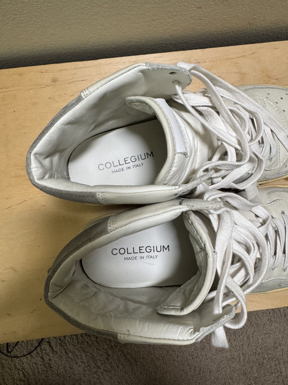 Collegium Collegium Destroyer High Platinum Suede Size US 8.5 / EU 41-42 - 4 Thumbnail
