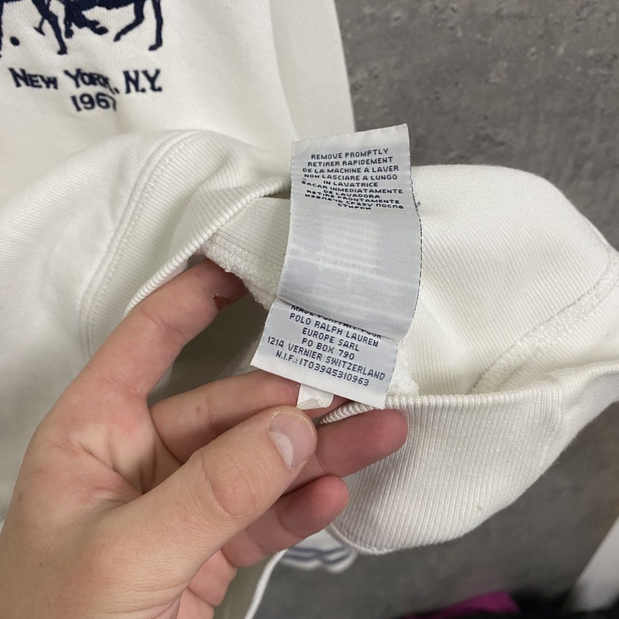 Polo Ralph Lauren Polo Ralph Lauren New York Hoodie #3 Big Pony PRL Y2K Rare Size US XL / EU 56 / 4 - 9 Thumbnail
