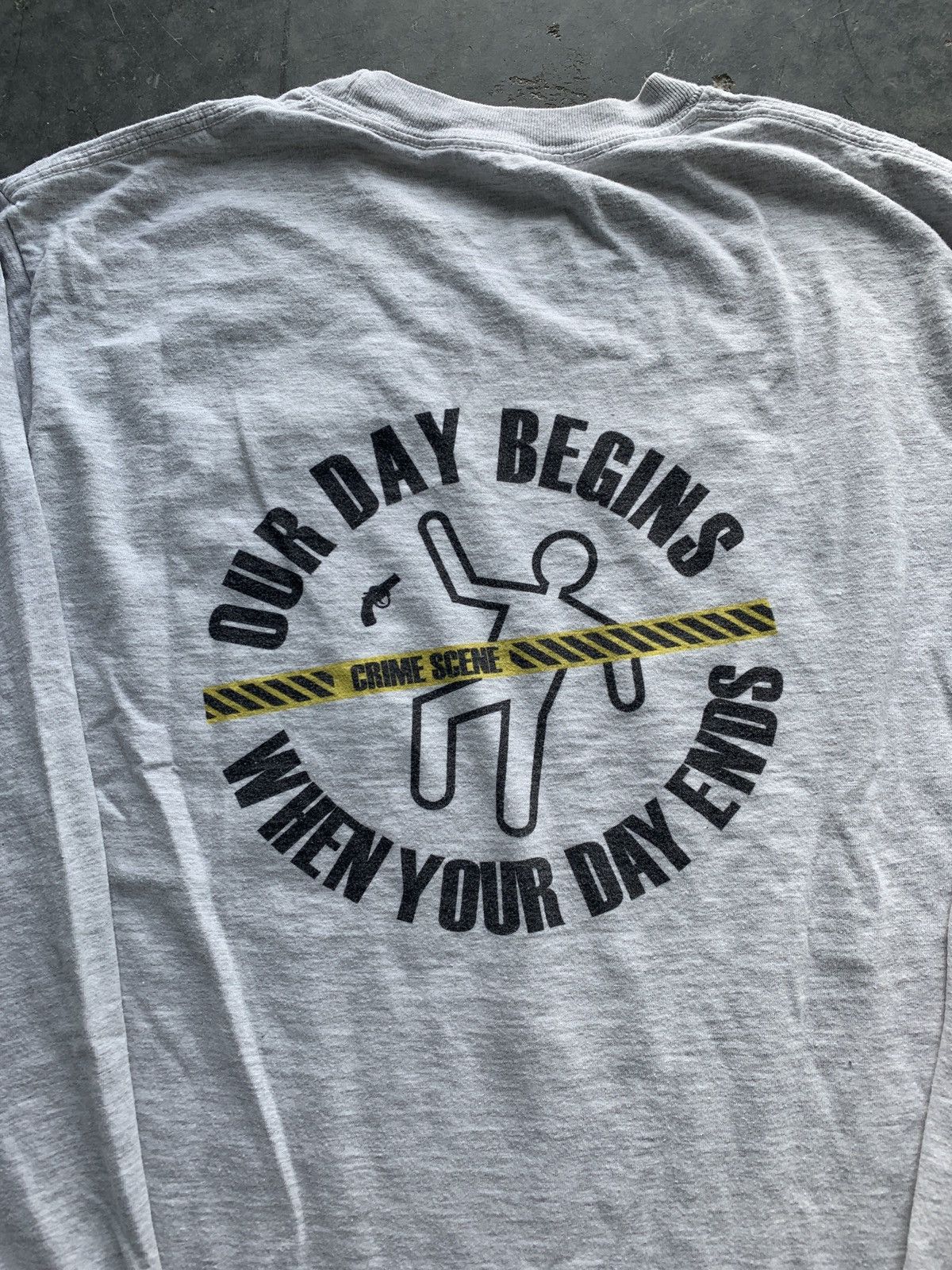 Unsound Rags × Vintage Vintage Y2K Forensic Science Graphic Tee Size US M / EU 48-50 / 2 - 2 Thumbnail