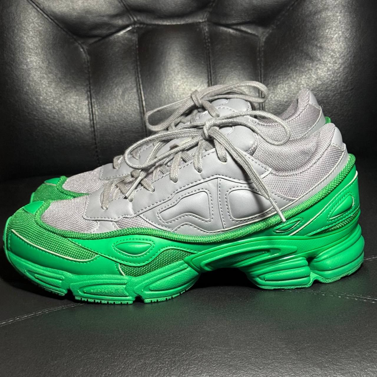 Adidas × Raf Simons Adidas Raf Simons ozweego Green Gray FW18 Size US 9 / EU 42 - 3 Thumbnail