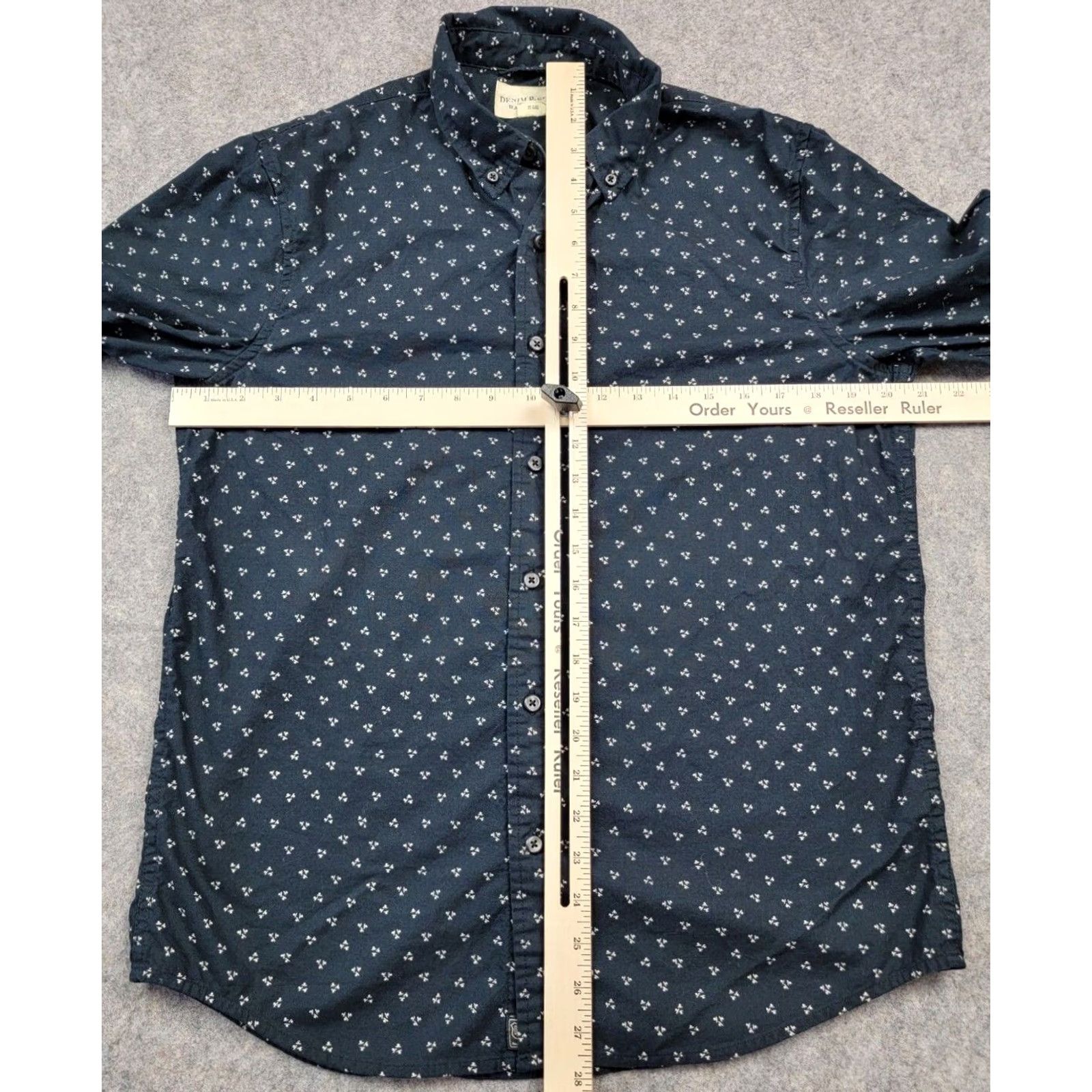 Vintage Denim & Supply Ralph Lauren Shirt Mens Medium Blue Long Sleeve Button Down Size US M / EU 48-50 / 2 - 7 Thumbnail