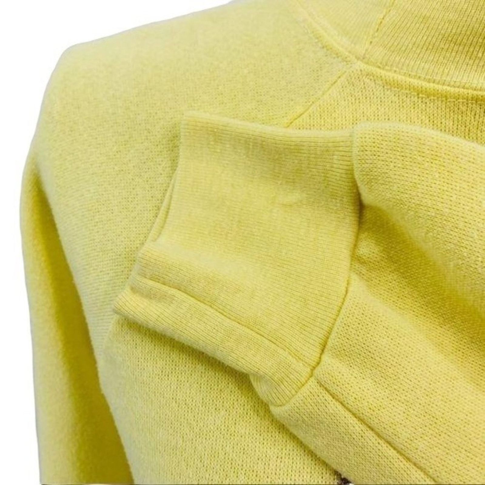Vintage Vintage Creamy Yellow Who0o! Owl Sweatshirt Size M / US 6-8 / IT 42-44 - 8 Thumbnail