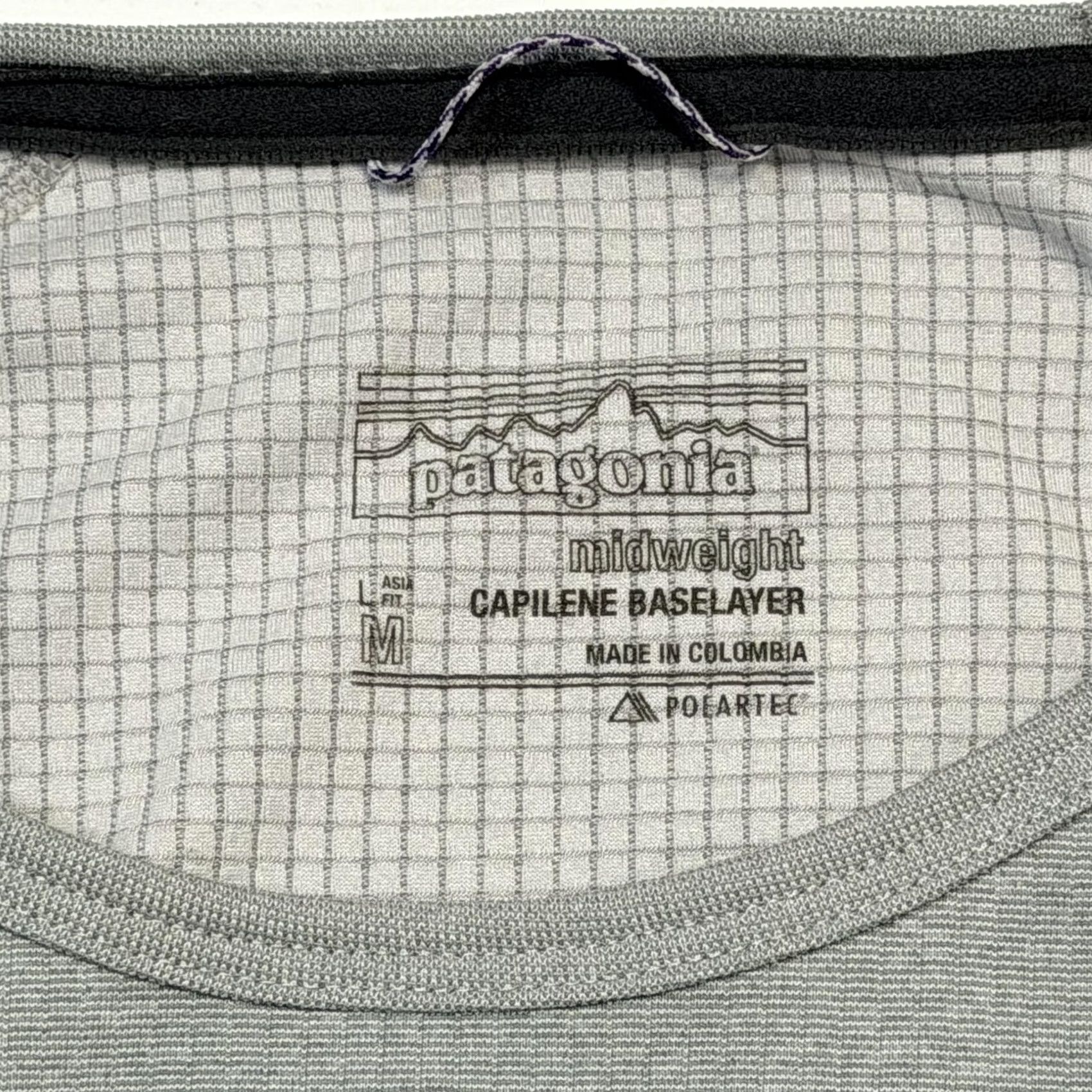 Patagonia Patagonia Womens Medium Gray Capilene Midweight Baselayer Polartec Crew Shirt Size M / US 6-8 / IT 42-44 - 5 Thumbnail