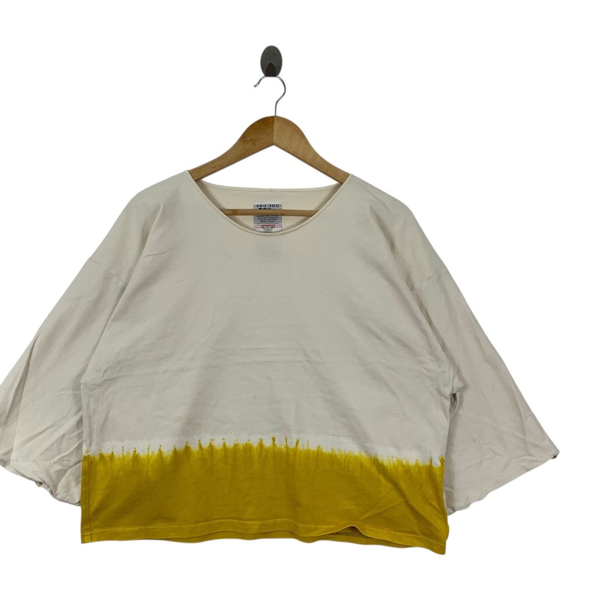 SOU SOU SOU SOU KANTOUI Arimatsu Narumi Tie Dye OPOC Tee Shirt Top Size S / US 4 / IT 40 - 4 Thumbnail