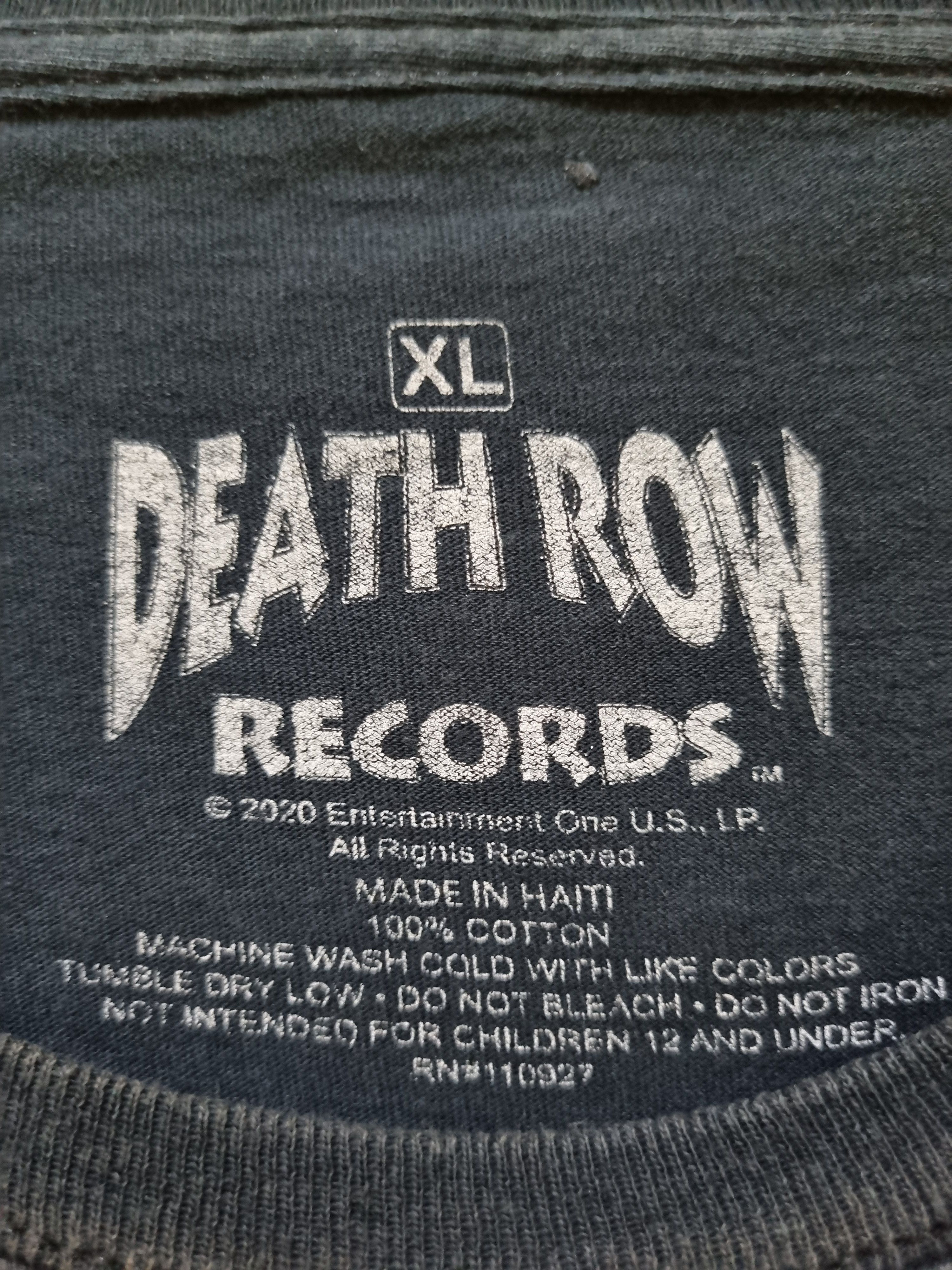 Death Row Records DEATH ROW RECORDS TEE Size US XL / EU 56 / 4 - 4 Thumbnail