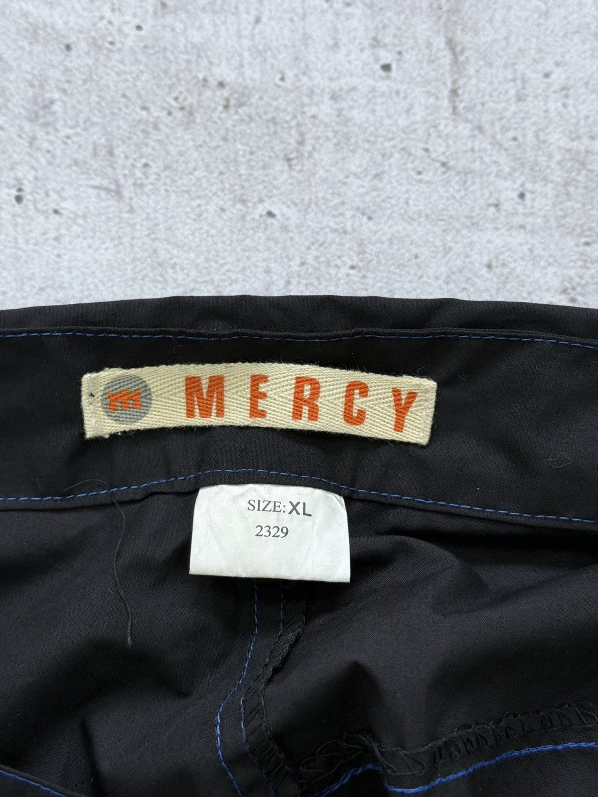 Japanese Brand Vintage Y2K Mercy Balenciaga Style Rave Bondage Baggy Pants Size US 36 / EU 52 - 13 Thumbnail