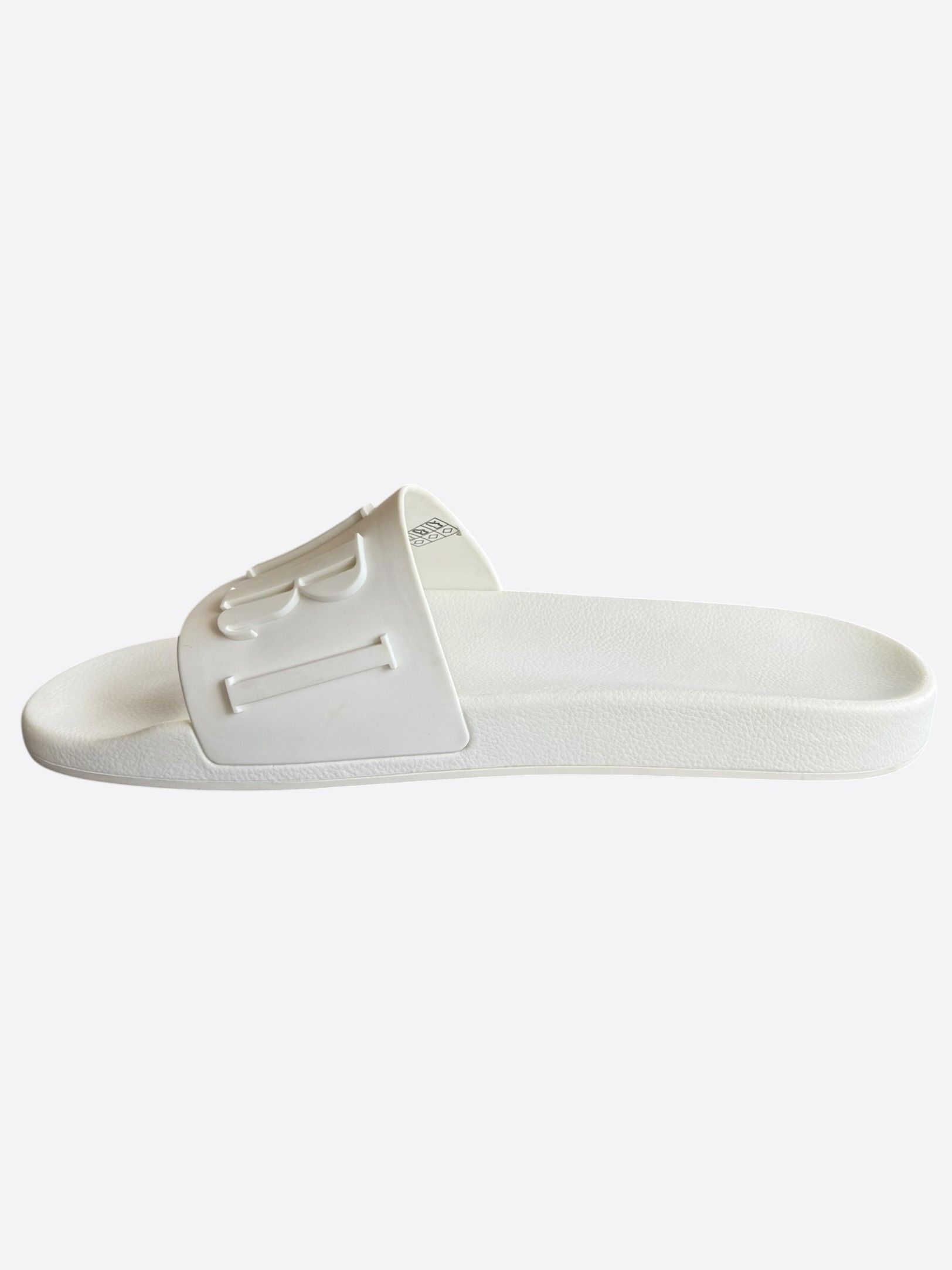 Amiri Amiri White Logo Rubber Slides Size US 15 / EU 48 - 6 Thumbnail