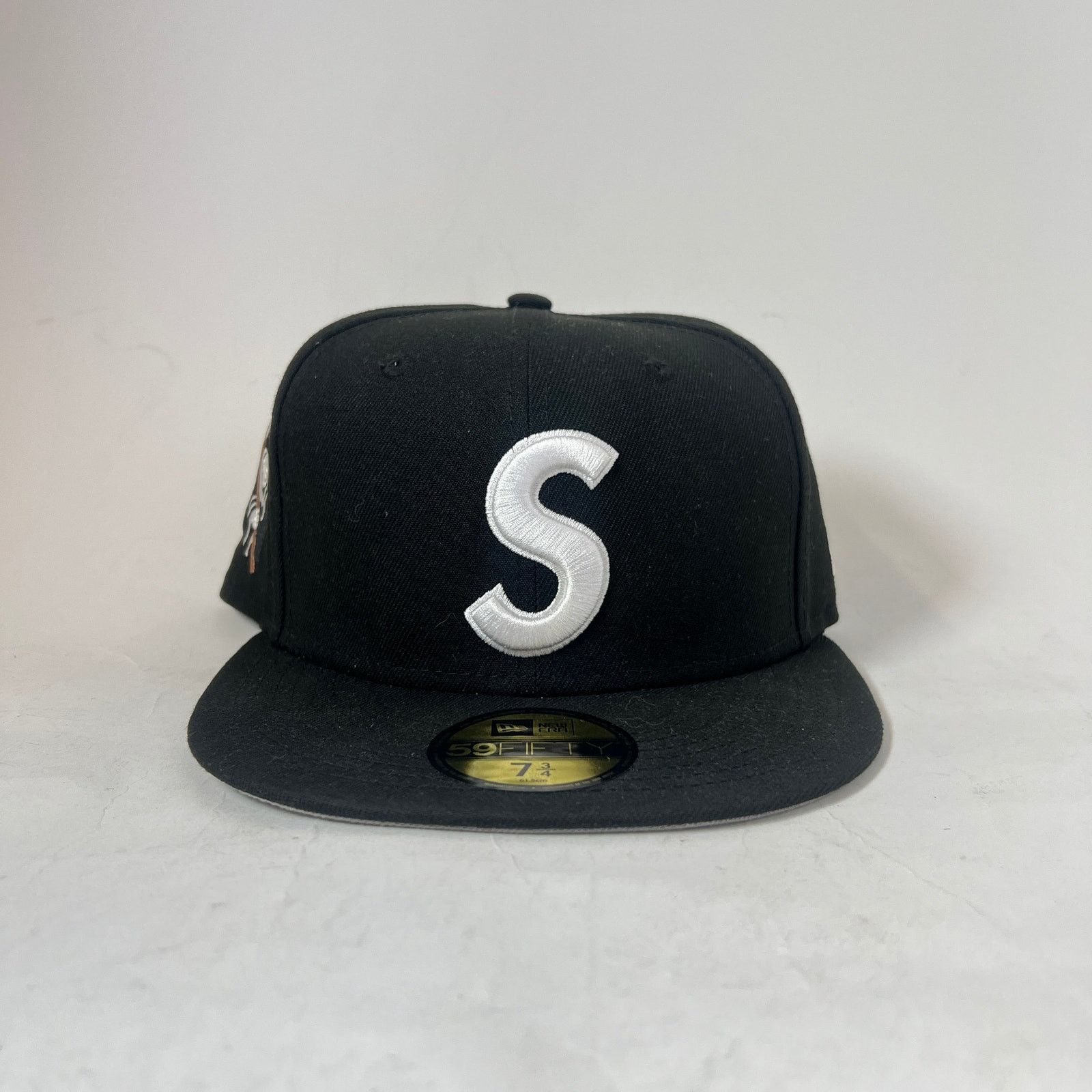 Supreme Supreme Reaper S Logo New Era Black 7 1/2 Fitted | Grailed