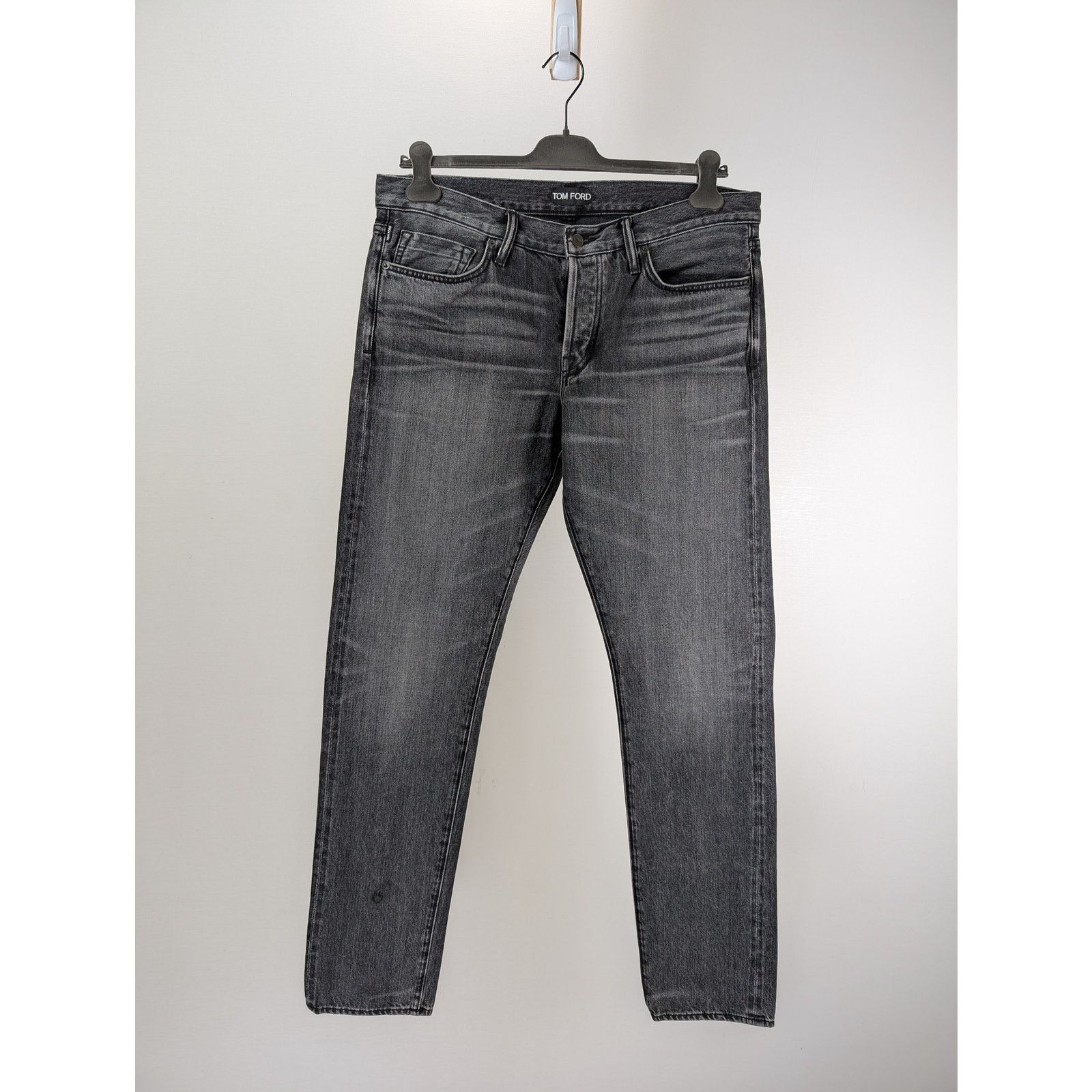Tom Ford o1rshd1 Denim Slim Jean in Black Size US 36 / EU 52 - 1 Thumbnail