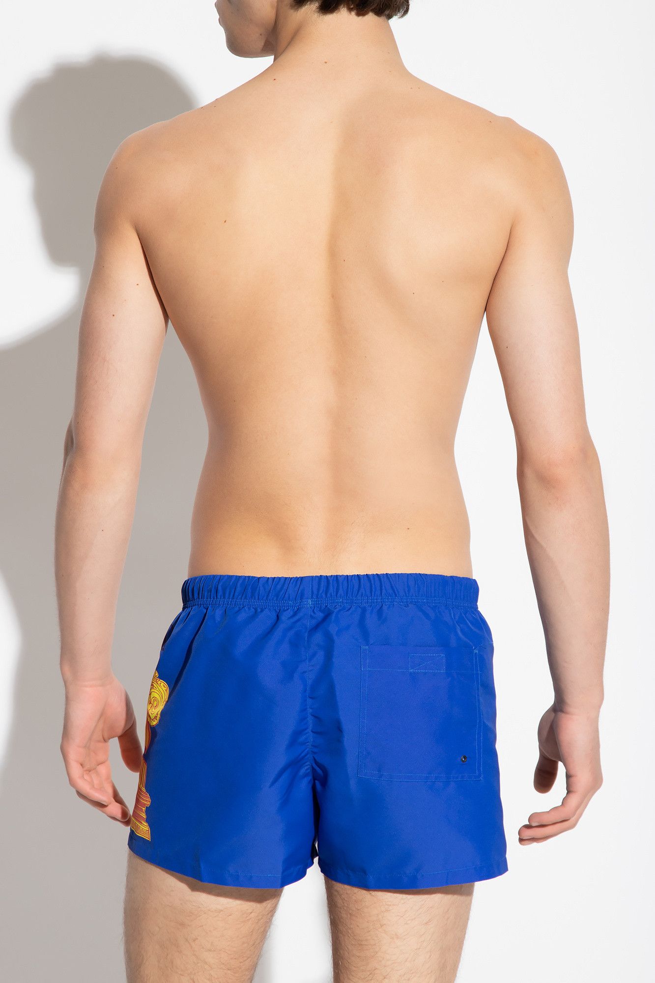 Versace VERSACE Colonnia blue Greek Column print swim shorts Small Size US 30 / EU 46 - 3 Thumbnail