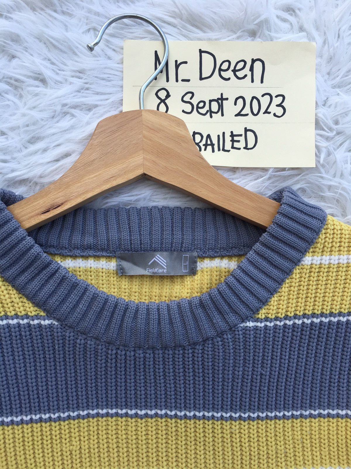 Japanese Brand Rare Fieldcore Stripes Sweater Size US M / EU 48-50 / 2 - 6 Thumbnail