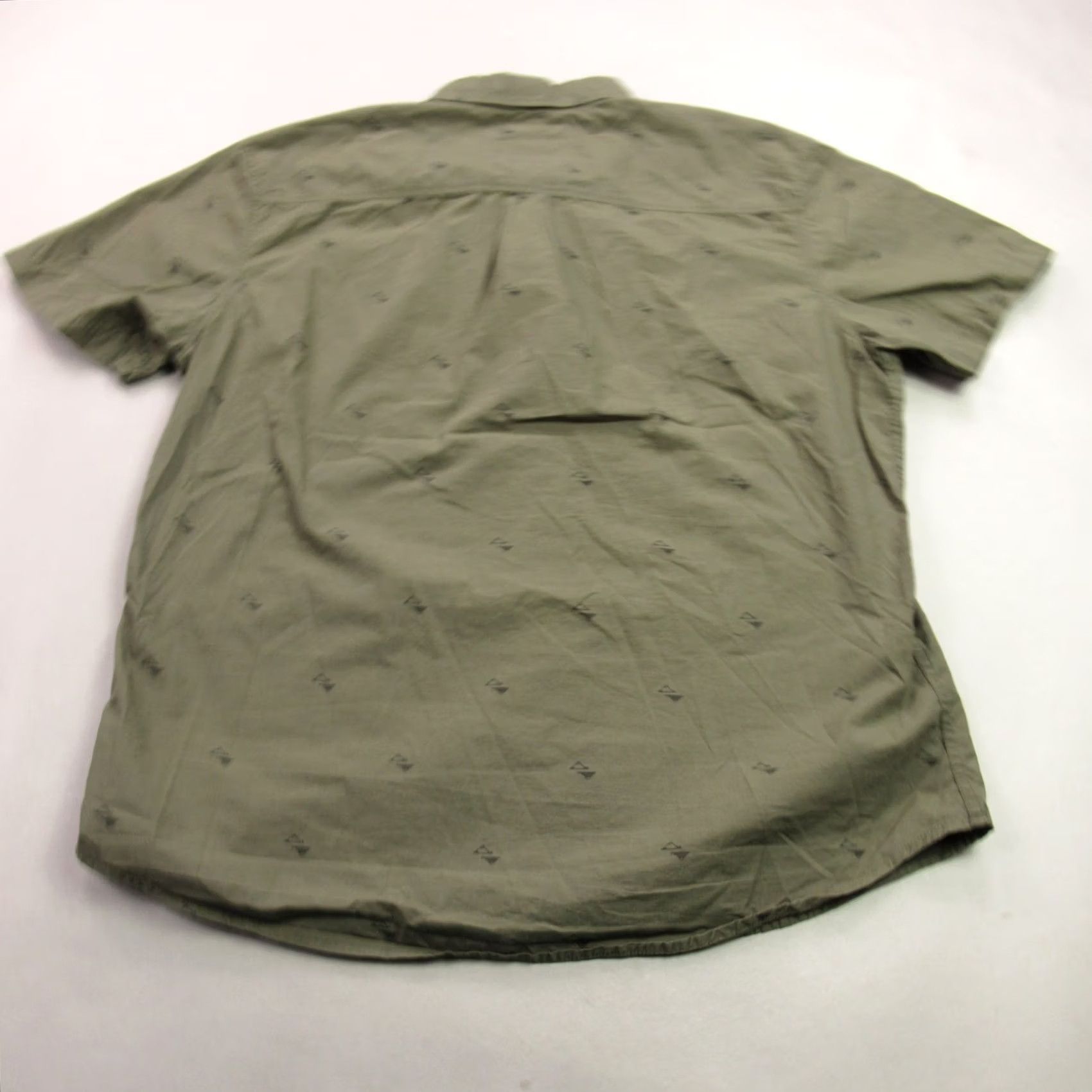 Prana prAna Shirt Mens XL Short Sleeve Button Front Green Lightweight Casual Size US XL / EU 56 / 4 - 6 Thumbnail