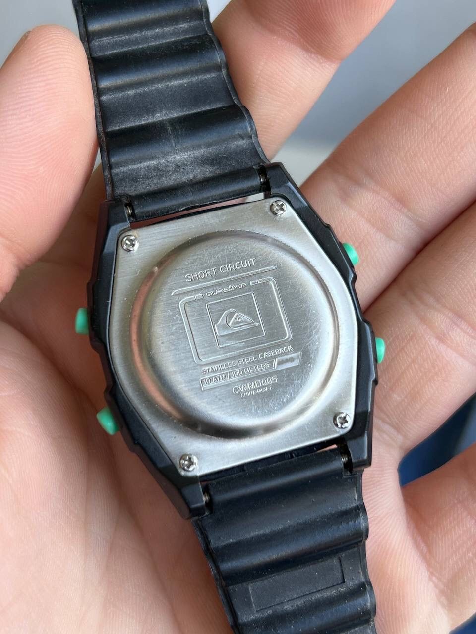 Quiksilver × Vintage Vintage 00s Quiksilver Digital Alarm Chronograph Watch Size ONE SIZE - 4 Thumbnail