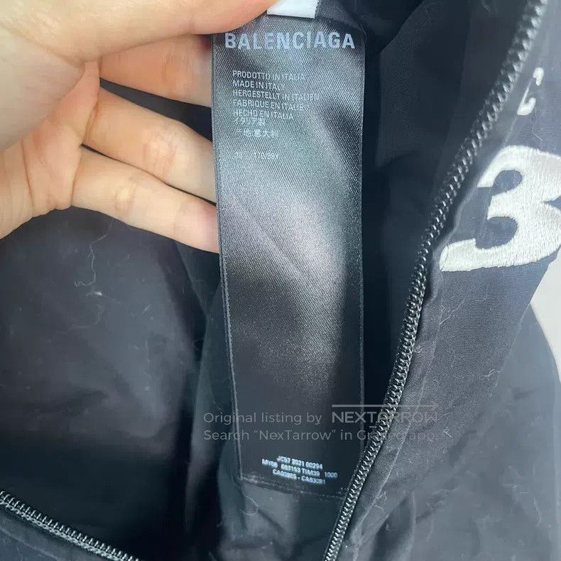 Balenciaga Balenciaga Jacket Windbreaker Size XS / US 0-2 / IT 36-38 - 4 Thumbnail