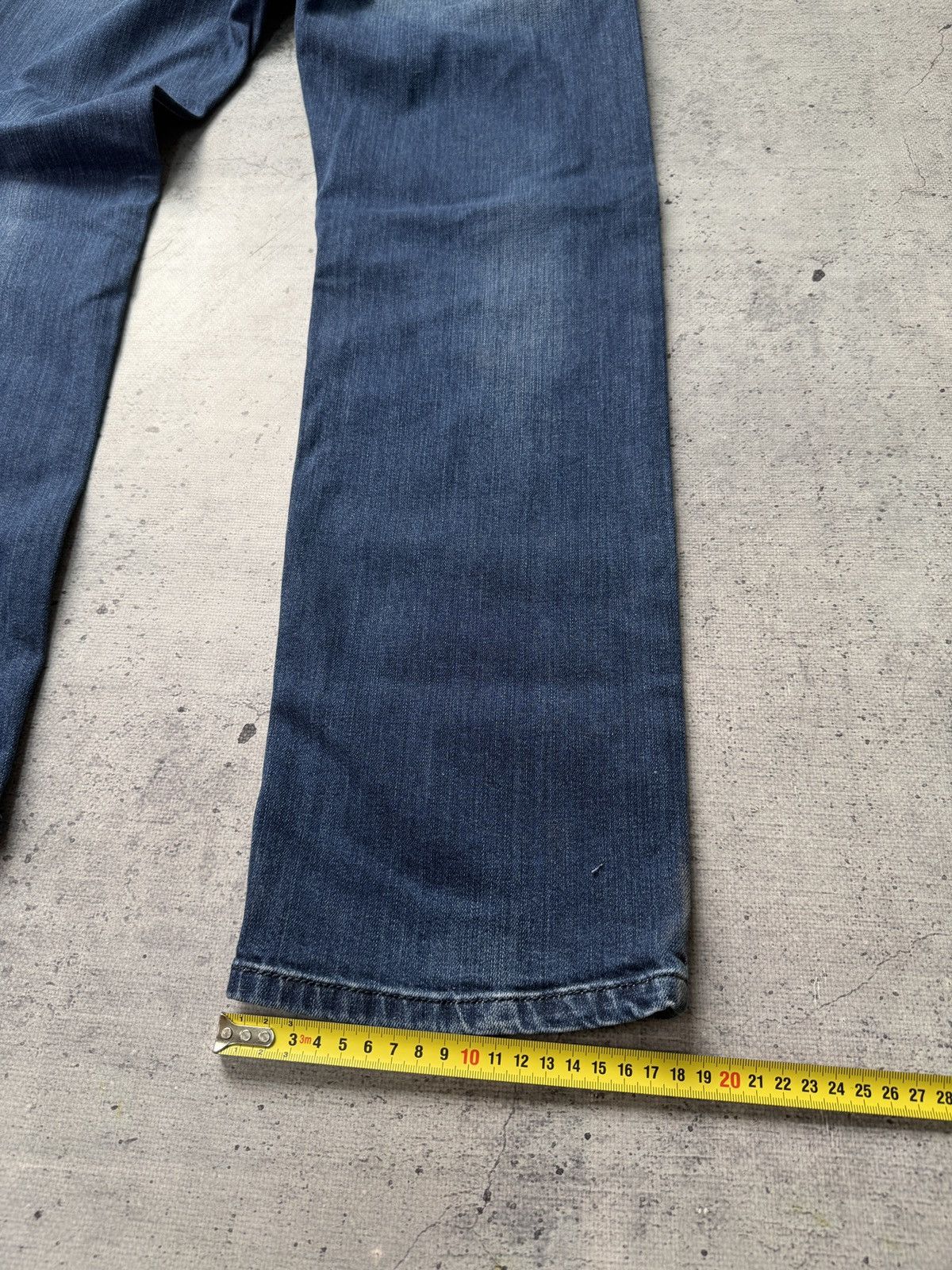 Diesel Vintage Diesel Jeans Faded Washed Distressed Japanese Wide Size US 31 - 8 Thumbnail