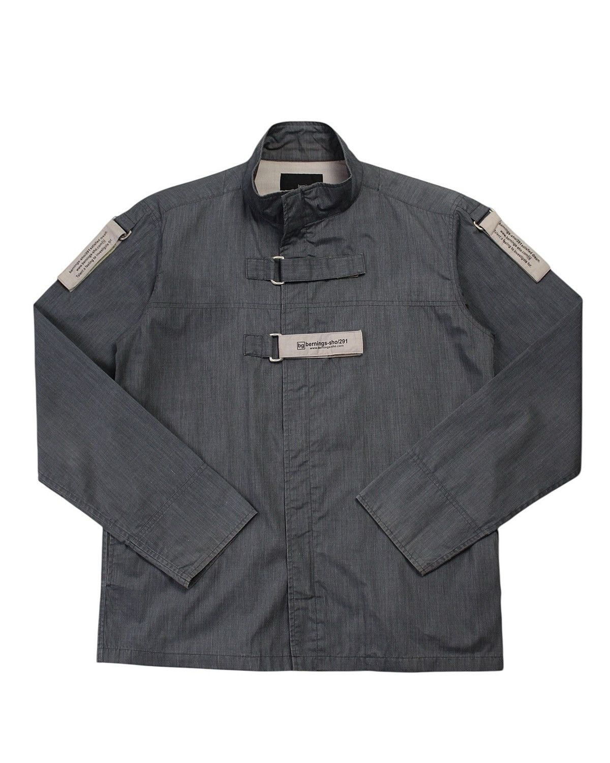 Japanese Brand 2000S BERNINGS-SHO / 291 GRAY UTILITY JACKET Size US L / EU 52-54 / 3 - 1 Thumbnail