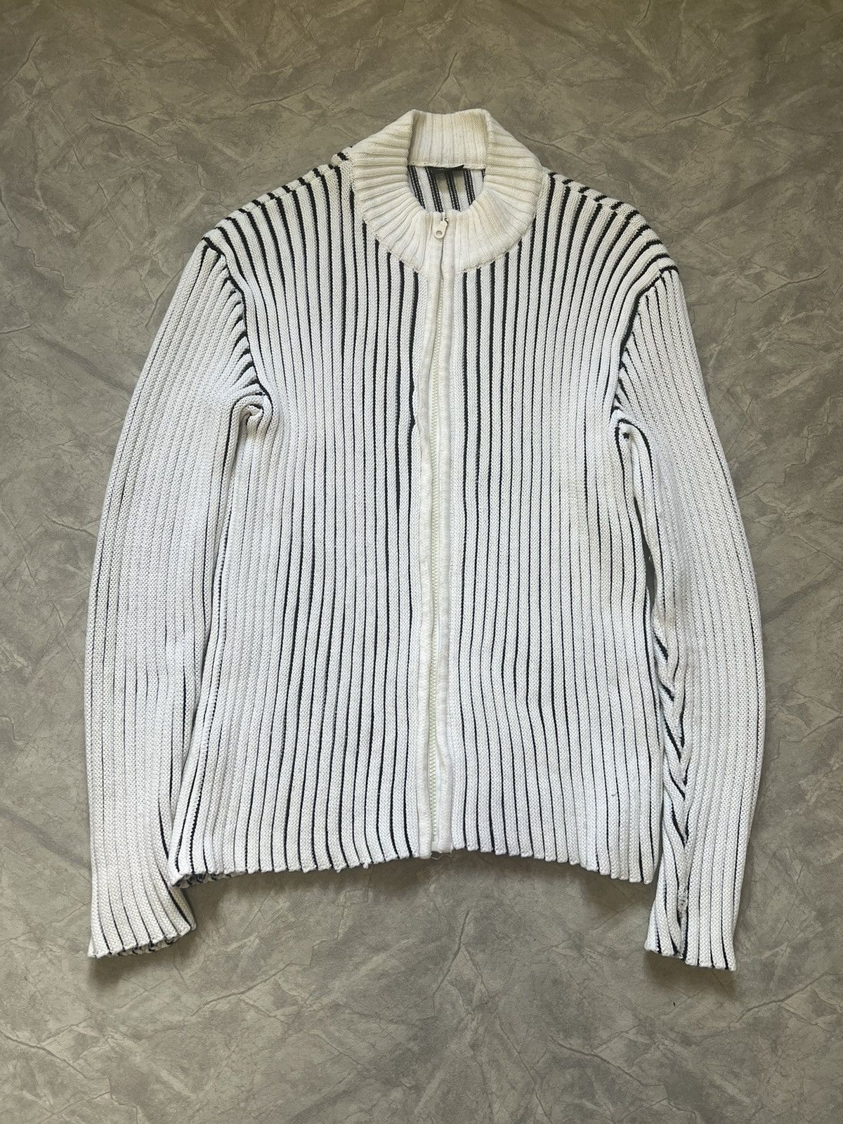 ARCHIVE 90s striped AVANT-GARDE EMPORIO ARMANI SWEATER