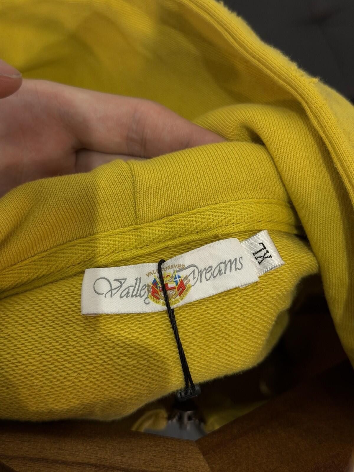 Vale XL - Vale Zip Up Yellow Hoodie Authentic Valley Vale Forever Size US XL / EU 56 / 4 - 8 Thumbnail