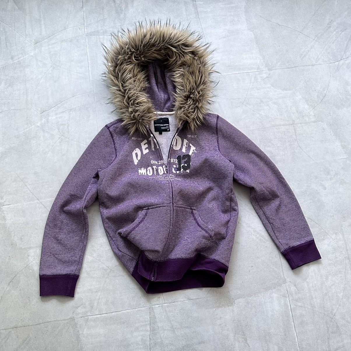 Hysteric Glamour Detroit LGB If Six Was Nine Style Faux Fur Zip Hoodie Jacket Size US S / EU 44-46 / 1 - 11 Thumbnail