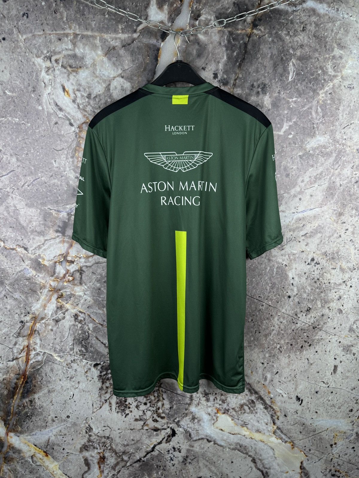 Other Aston Martin Racing Team Shirt Hackett London Green Black Size US XL / EU 56 / 4 - 10 Thumbnail