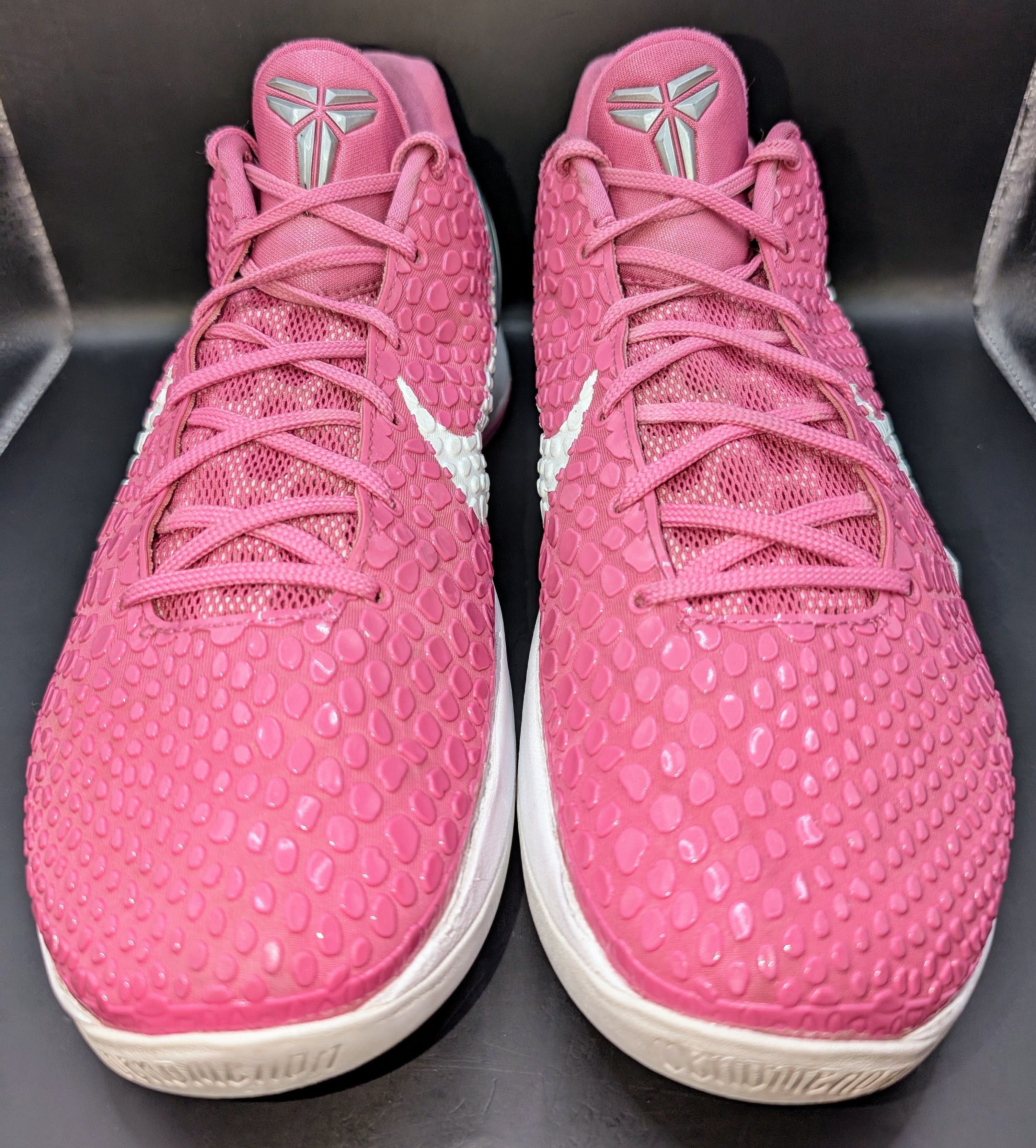Nike Nike Kobe 6 Protro Kay Yow Think Pink *Unreleased* Size US 13 / EU 46 - 3 Thumbnail