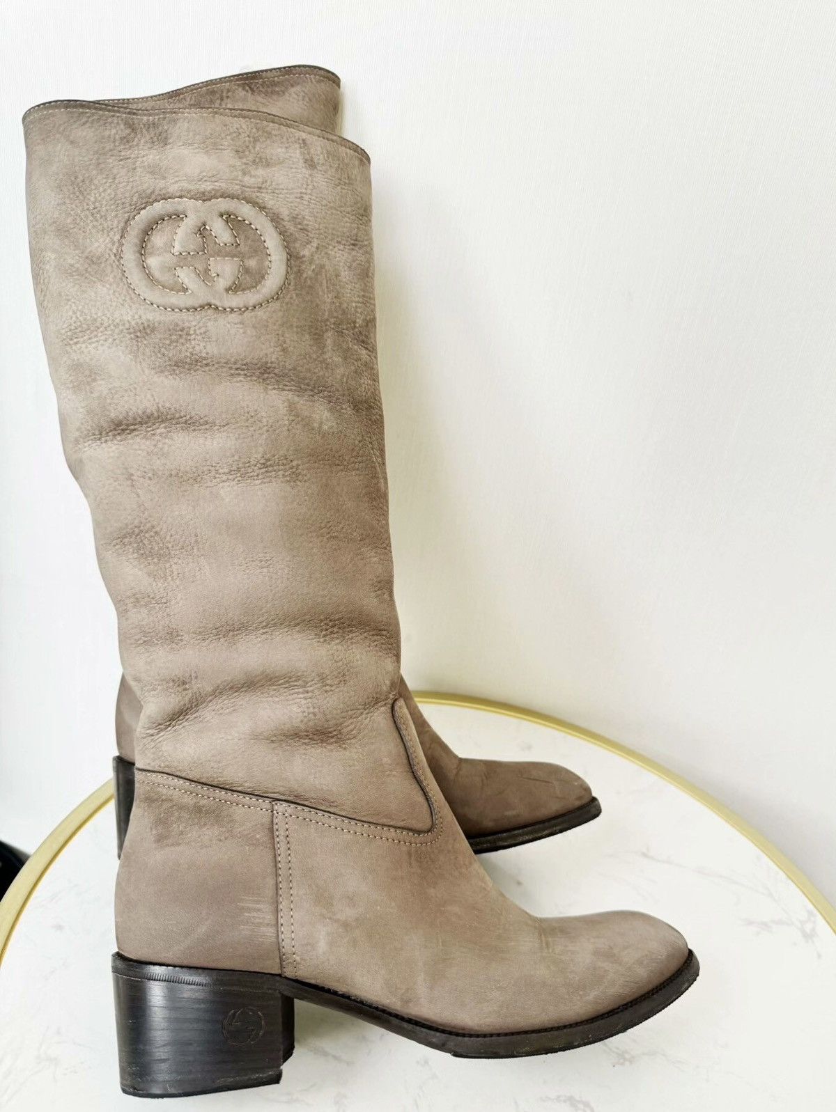 Gucci Gucci genuine suede boots Size US 6 / IT 36 - 3 Thumbnail