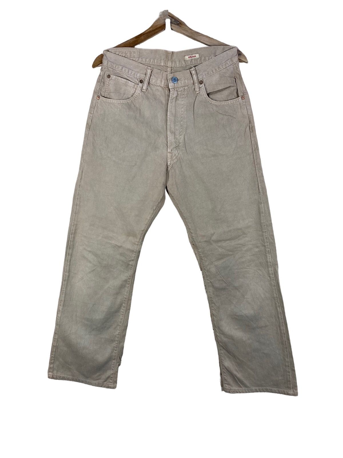 45rpm × Japanese Brand VINTAGE 45RPM DENIM Size US 31 - 1 Thumbnail