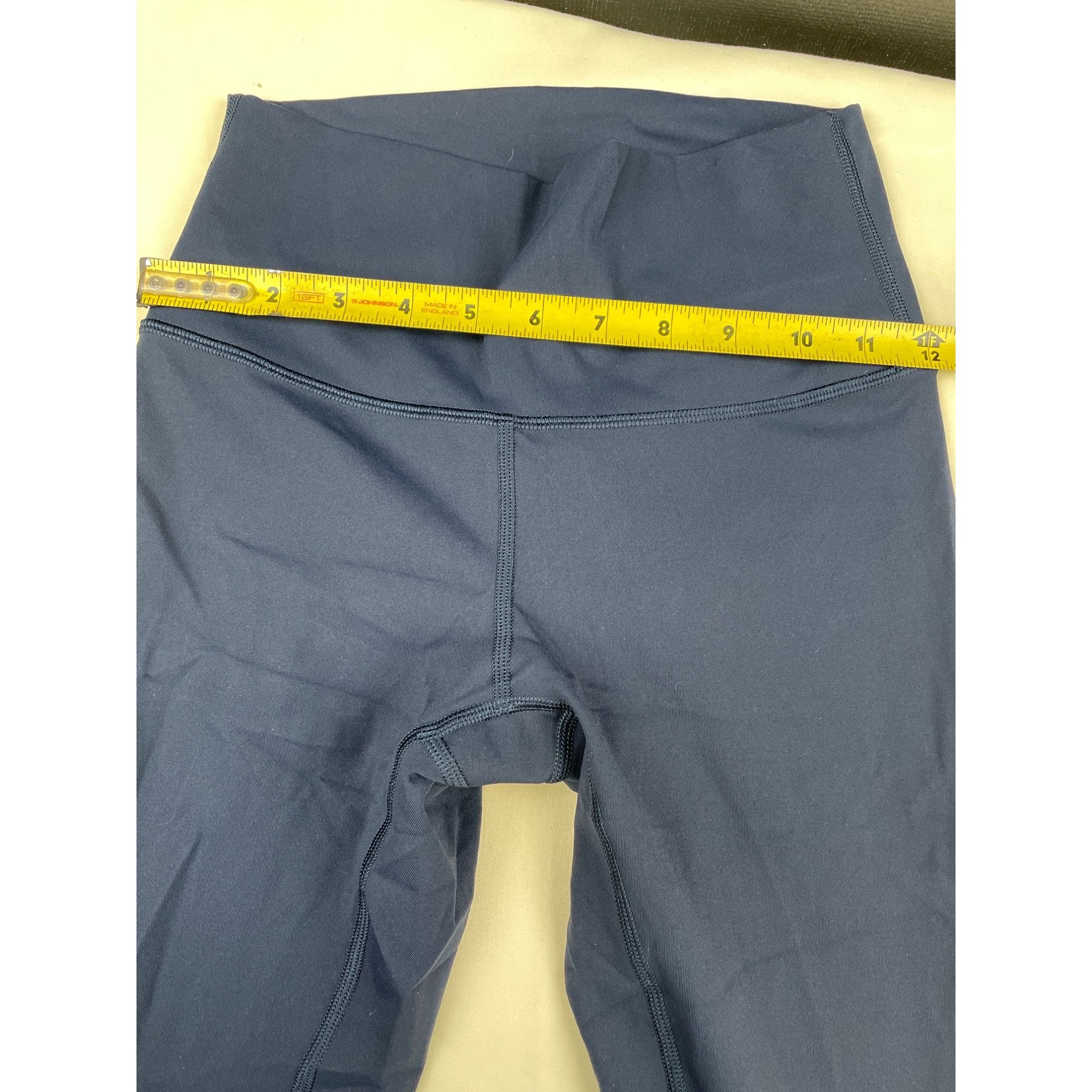 Lululemon Lululemon Women's Blue Cropped Stretch Pants/ Leggings Size Size 27" / US 4 / IT 40 - 4 Thumbnail