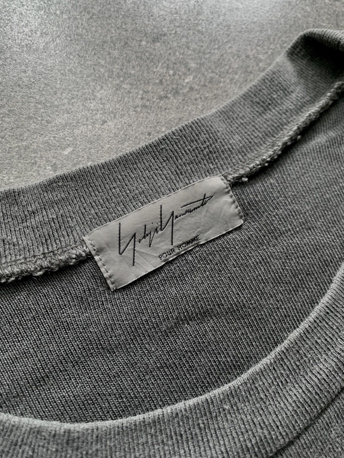 Yohji Yamamoto FREE TAX! YYPH Faded Rayon Blend Crewneck Size US L / EU 52-54 / 3 - 7 Thumbnail