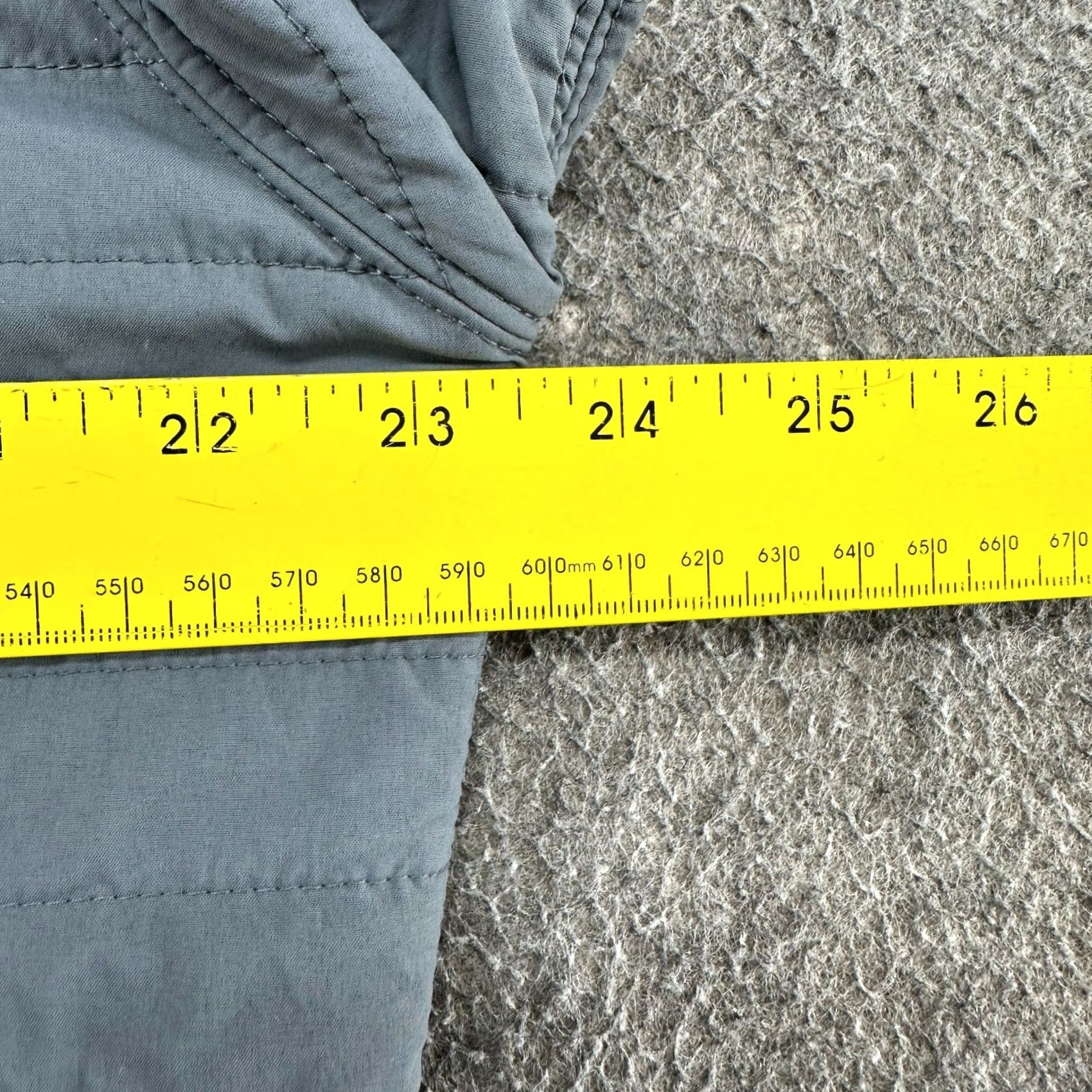 Relwen Relwen Jacket Mens L Gray Puffer Quilted Pullover 1/4 Snap Popover Windzip Size US L / EU 52-54 / 3 - 6 Thumbnail