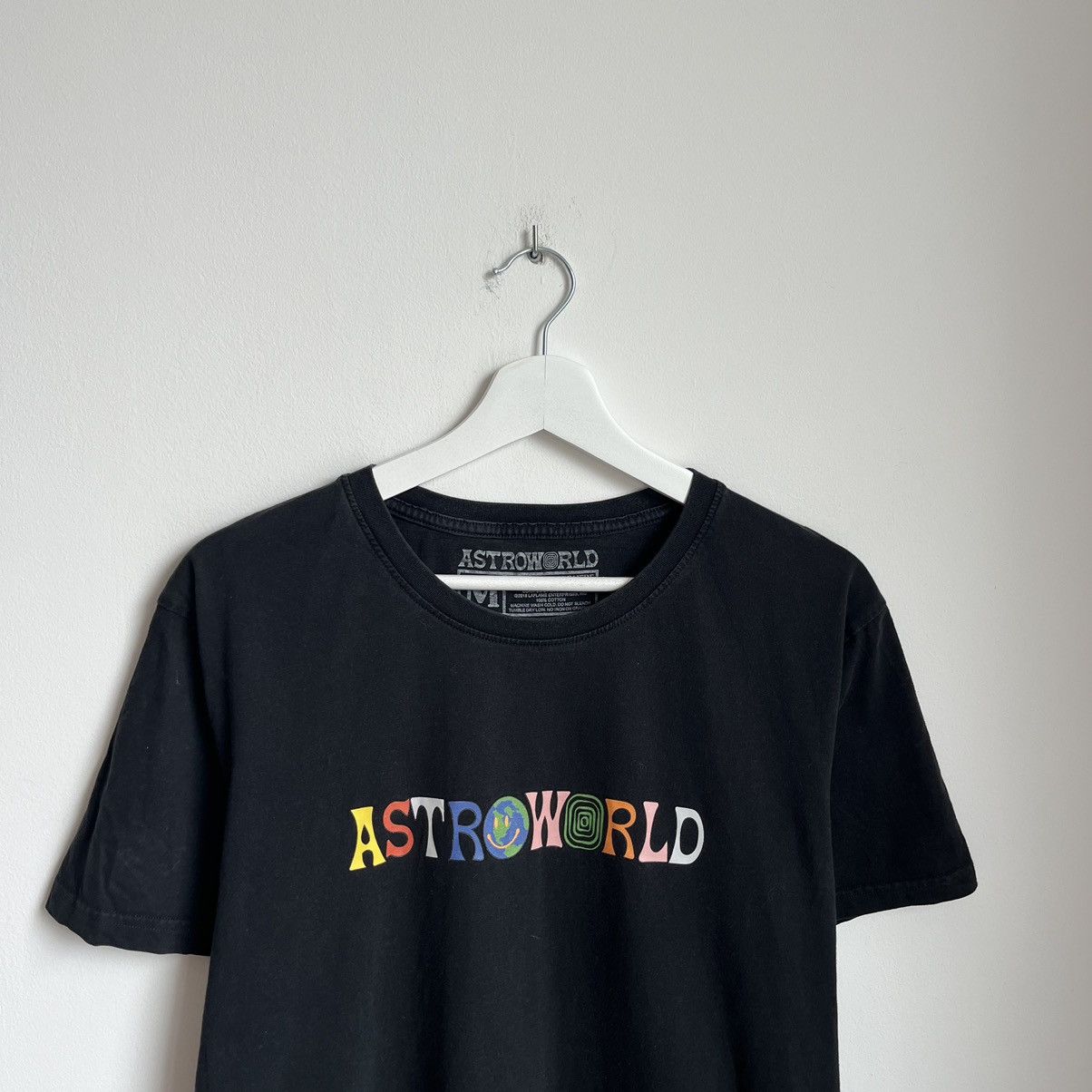 Travis Scott Astroworld Travis Scott Black Tee Size US M / EU 48-50 / 2 - 2 Thumbnail