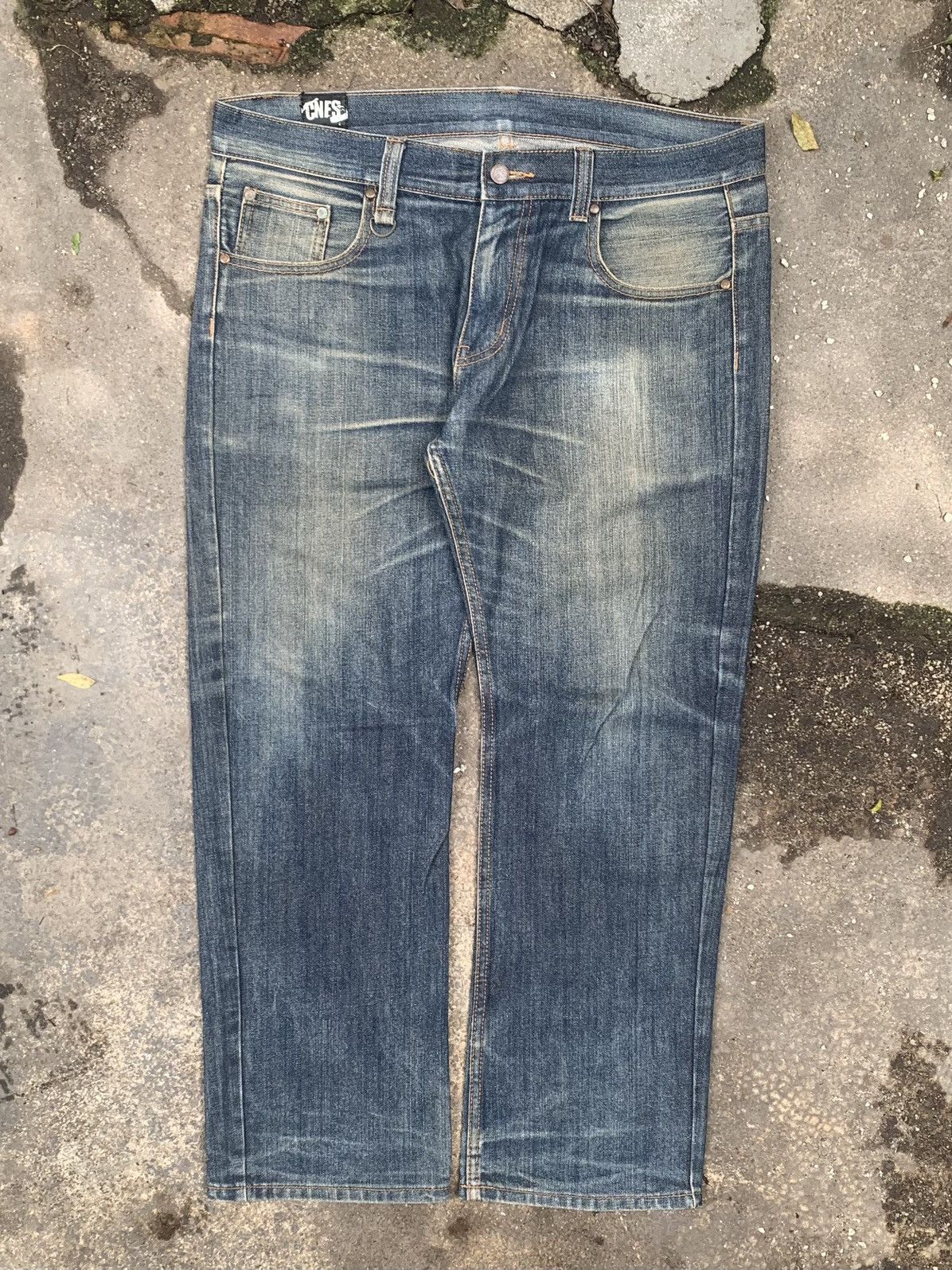 Japanese Brand × Vintage Vintage nun pattern jeans Size US 38 / EU 54 - 6 Thumbnail
