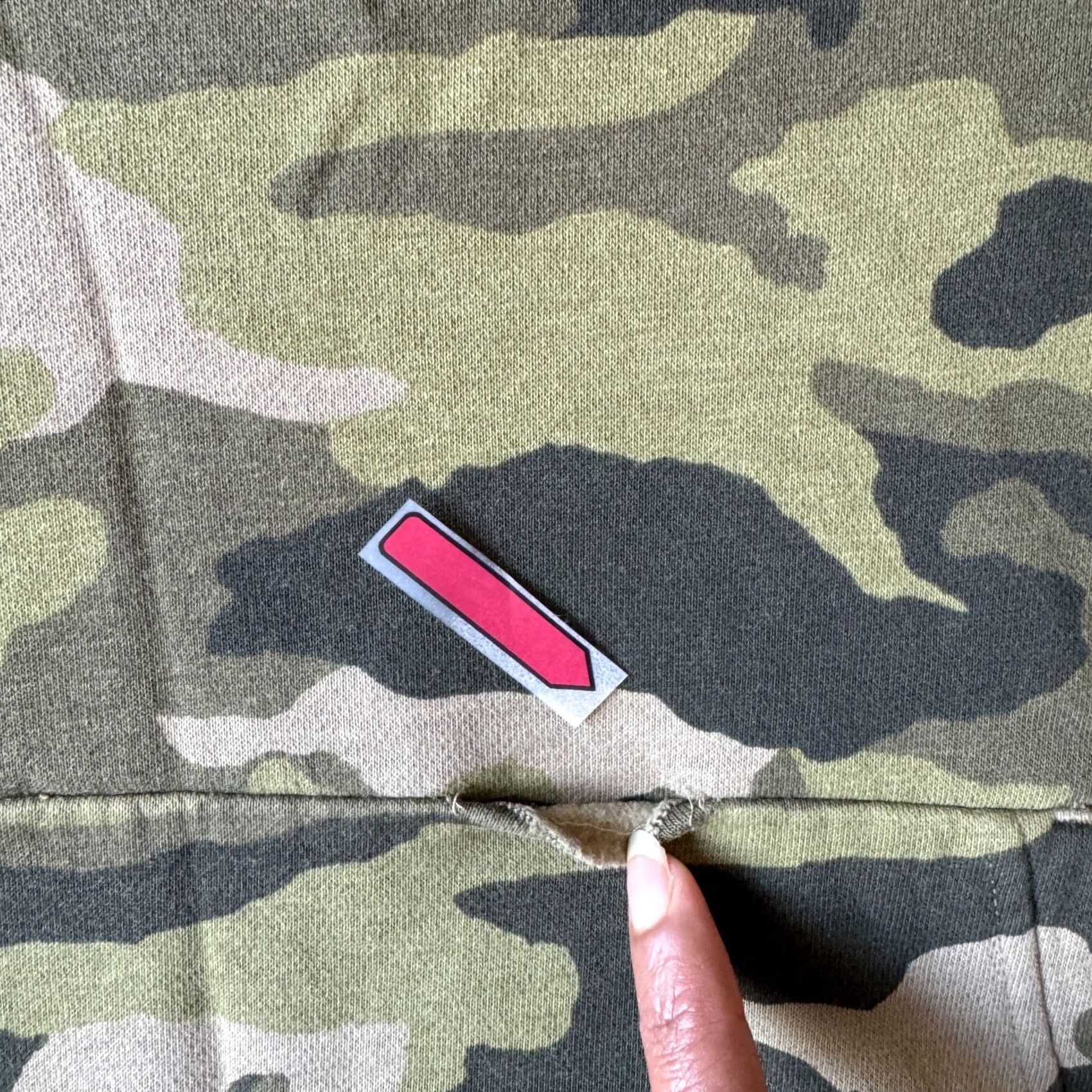 Under Armour Under Armour Sweater Mens 2XL Green Camo Hooded Pullover Sweatshirt Army Outdoor Shirt Everyday Mens Size US XXL / EU 58 / 5 - 3 Thumbnail