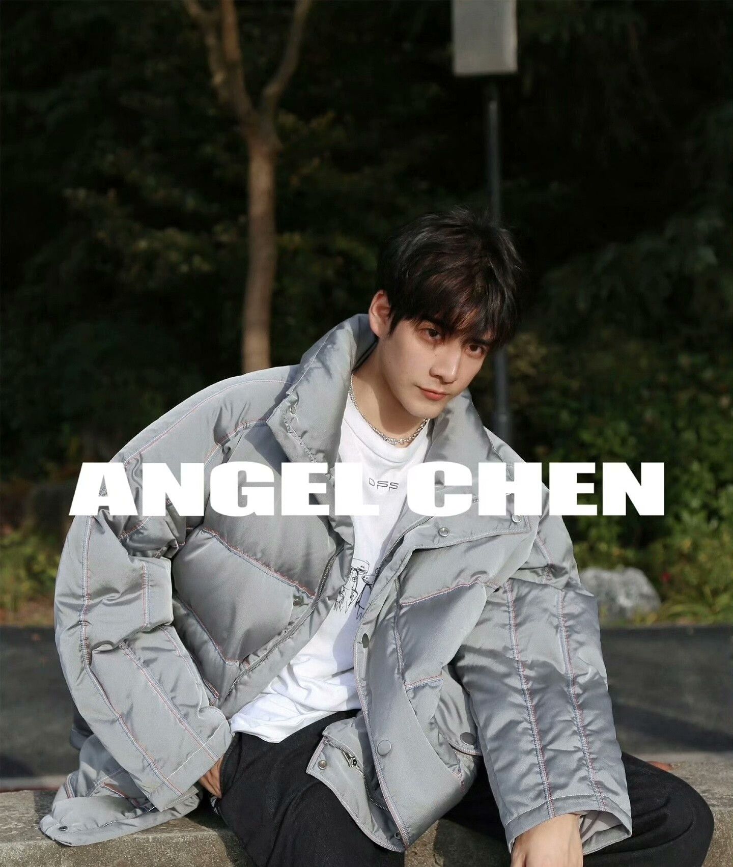 ANGEL CHEN Silver Oversized Puffer Jacket by Angel Chen Size US M / EU 48-50 / 2 - 1 Thumbnail
