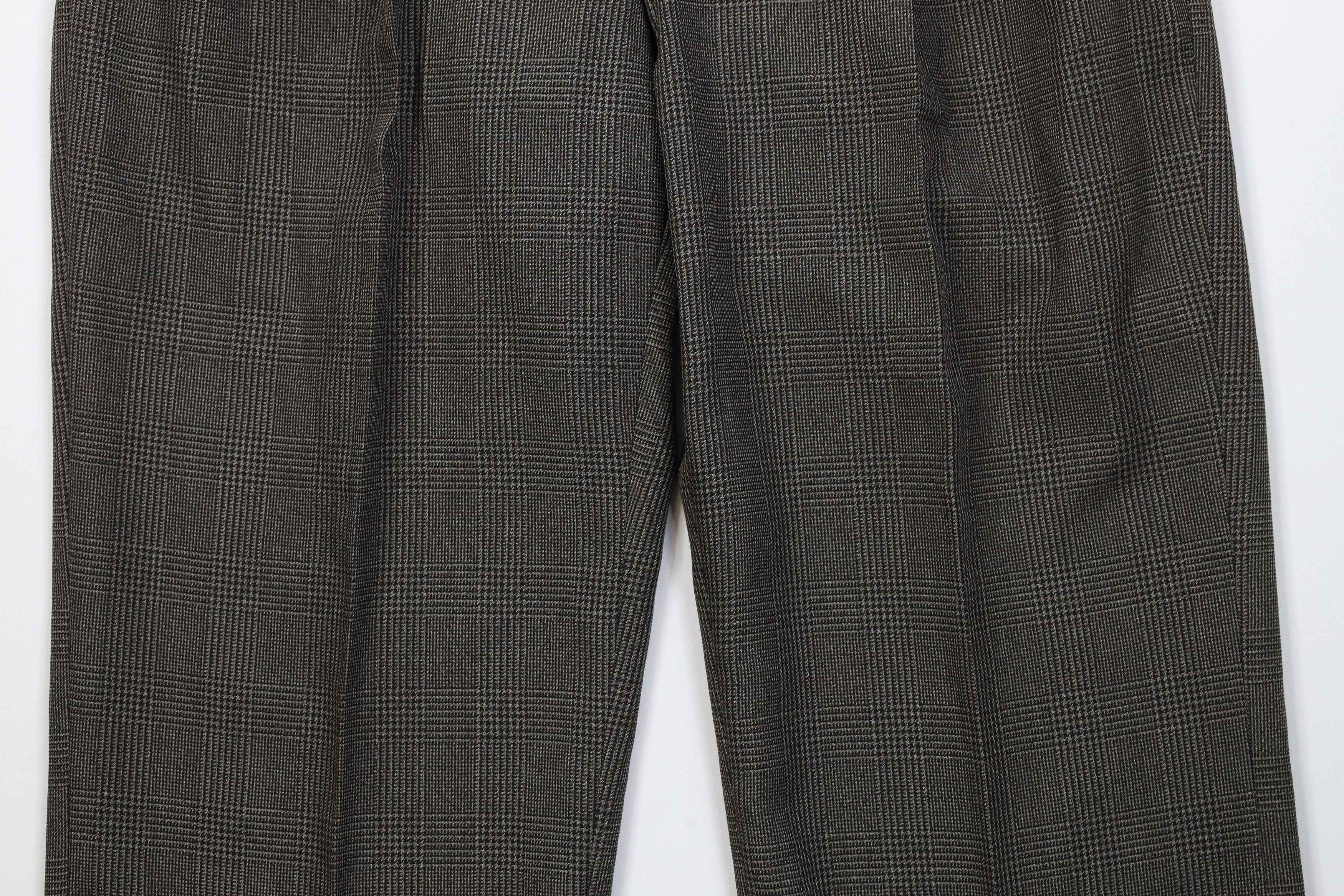 Vintage Deadstock Vintage 90s Streetwear Knit Wide Leg Chino Pants Size US 32 / EU 48 - 3 Thumbnail