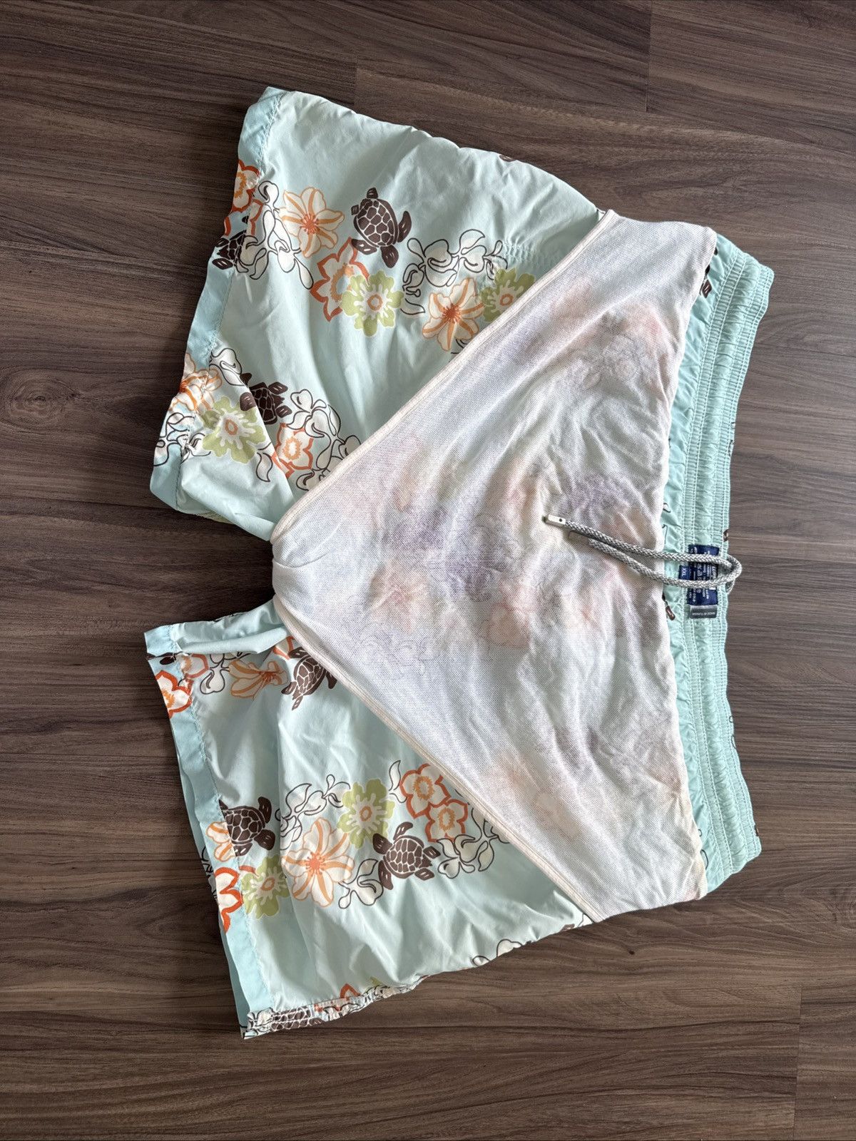 Vilebrequin Vilebrequin Shorts Mens 2XL Green Floral Trunks Hawaiian Size US 36 / EU 52 - 5 Thumbnail